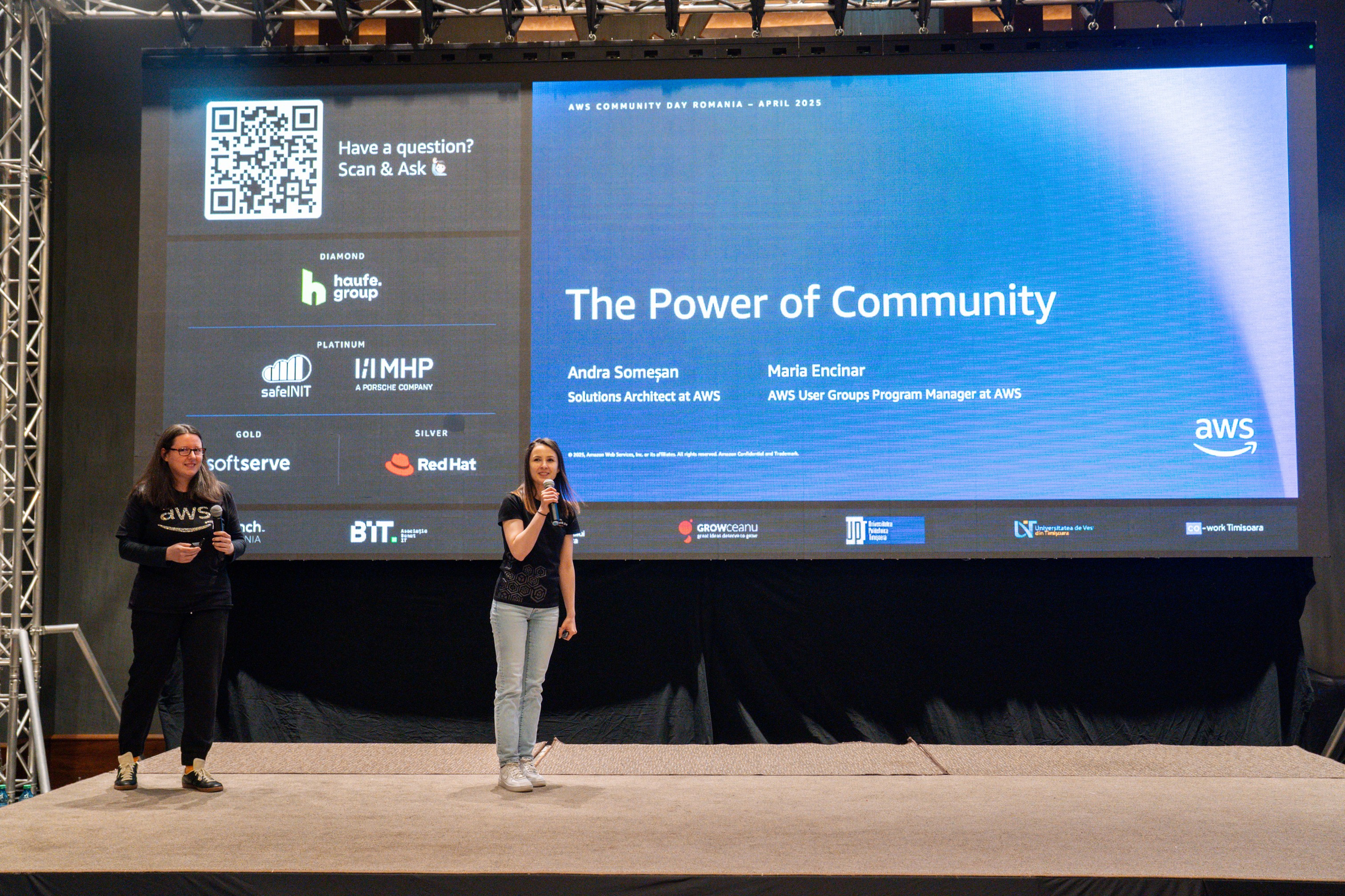 AWS Community Day 2025. Cozac Cristian Photographer