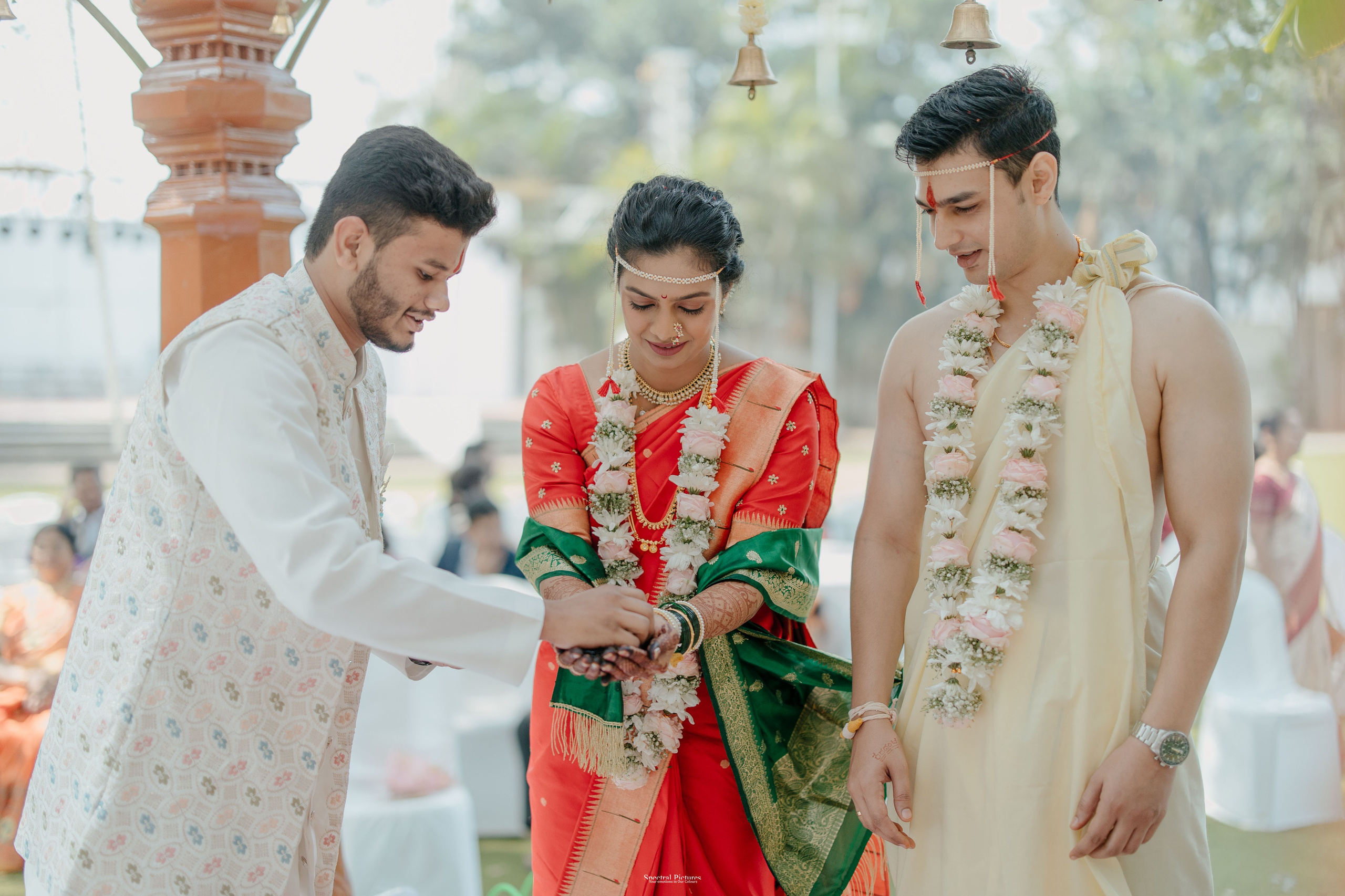 “Just Outside That Class…” | Vedanti & Omkar