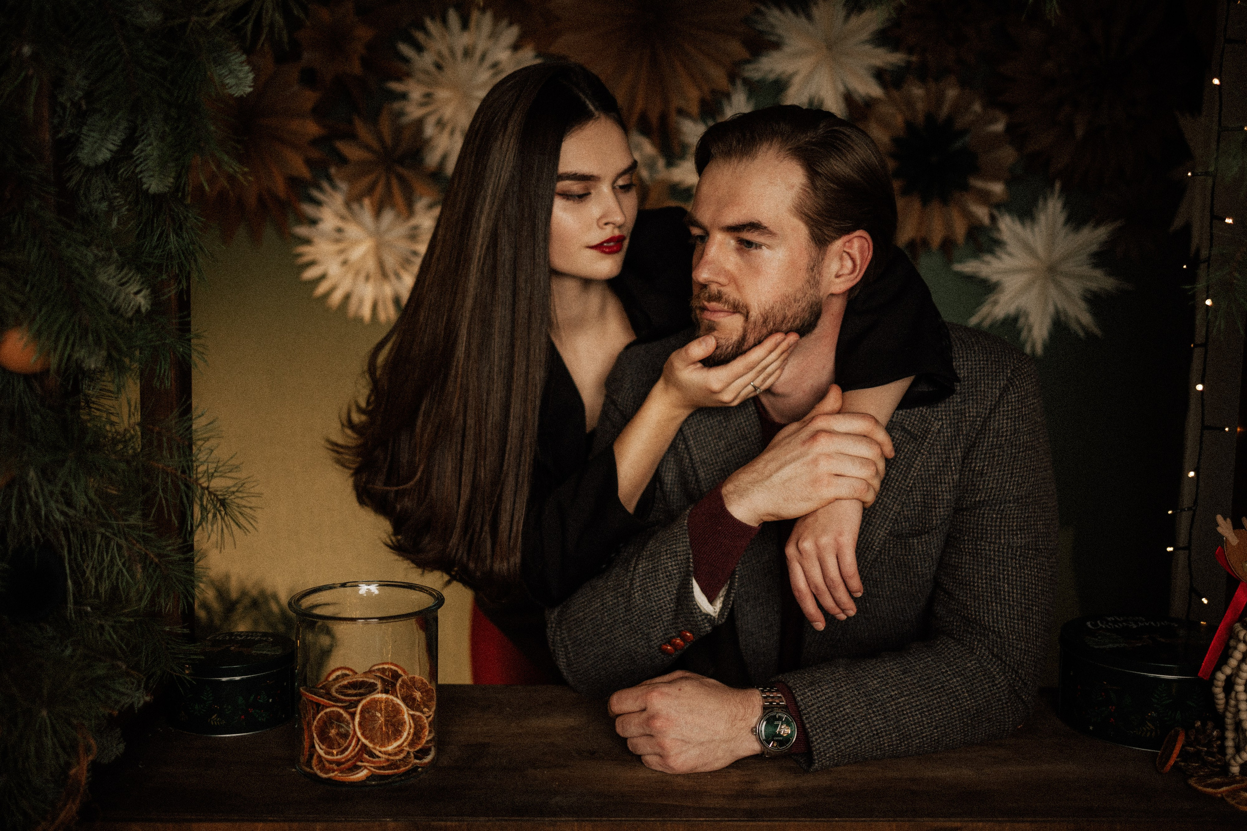 Christmas photoshoot. Destination wedding and fashion photographer in Riga Igor Davidovich