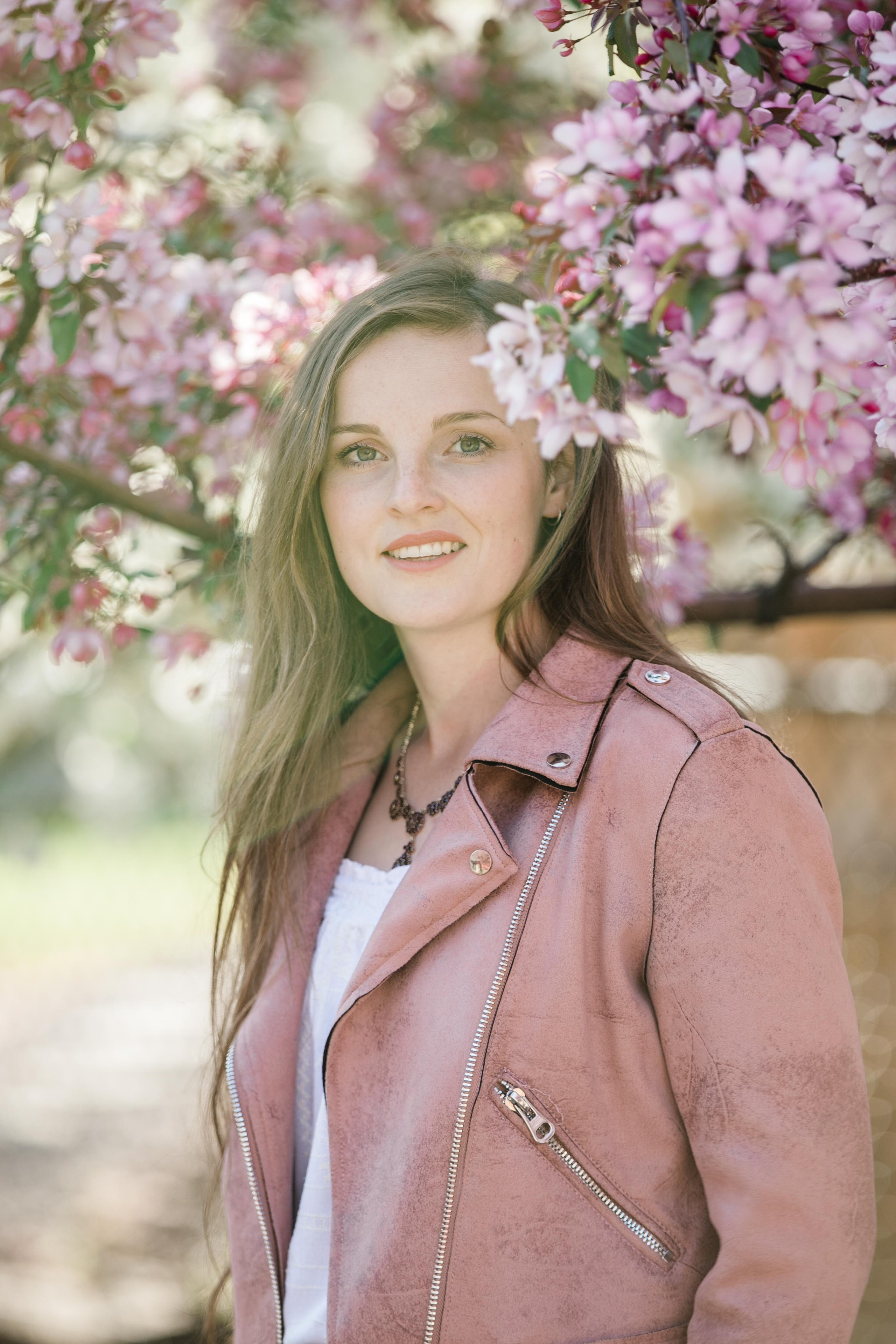 Kelsey — Cherry Blossom. Fotografía accesible en Calgary