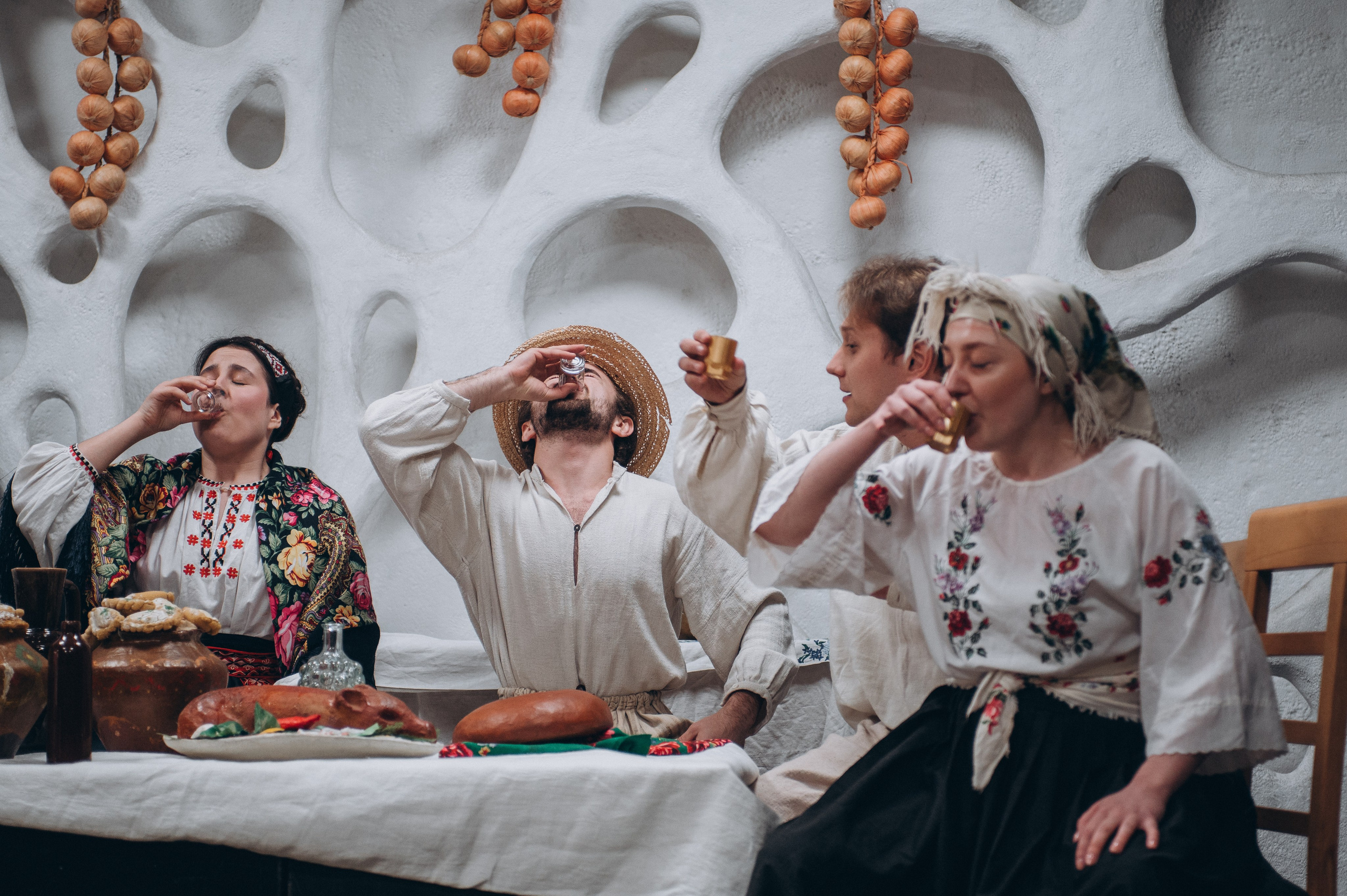 Вистава студентів Кайдашева сім’я. Фотограф Київ