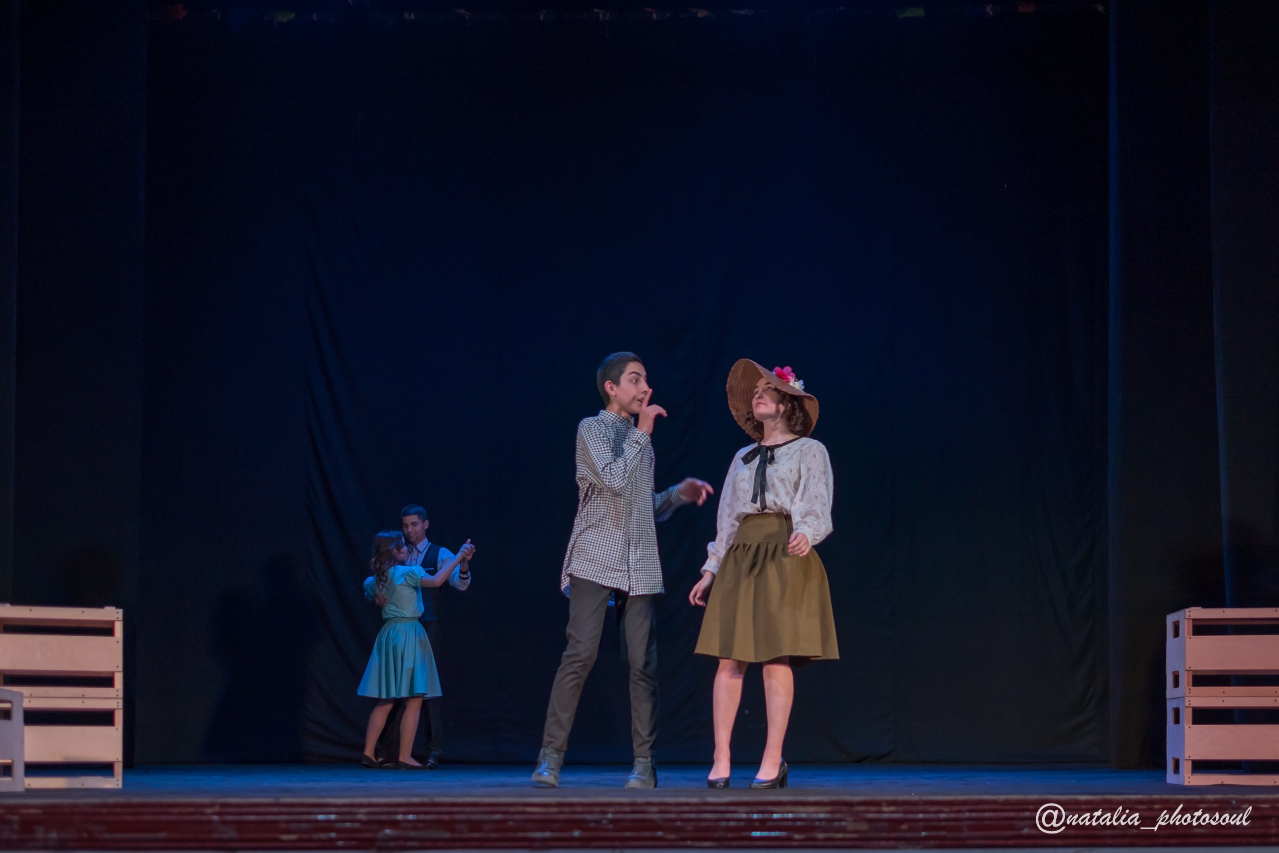 Performance “Our Town” School and Theater “Artist”. Photographer in Seoul Dobrokvashina Natalya