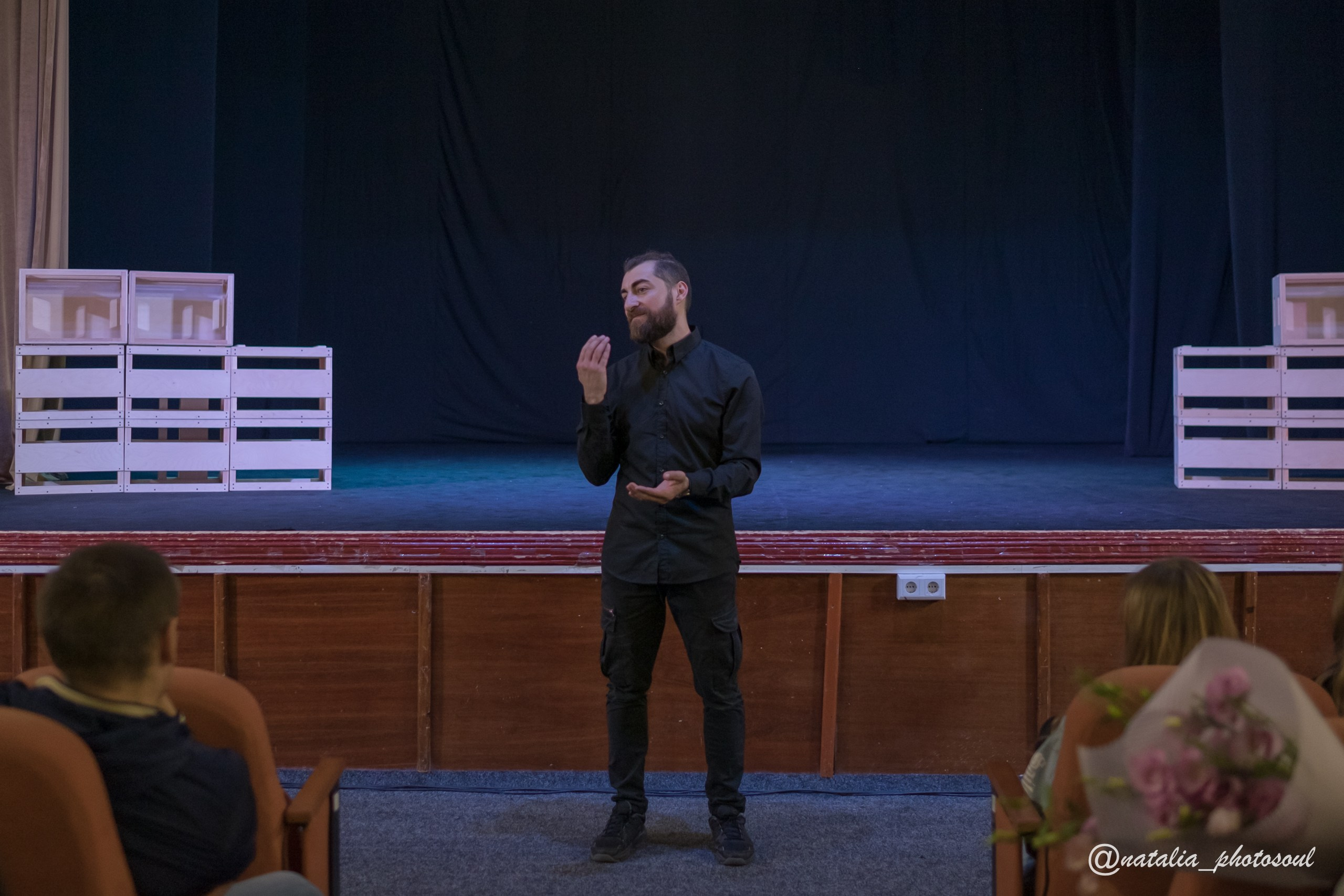 Performance “Our Town” School and Theater “Artist”. Photographer in Seoul Dobrokvashina Natalya