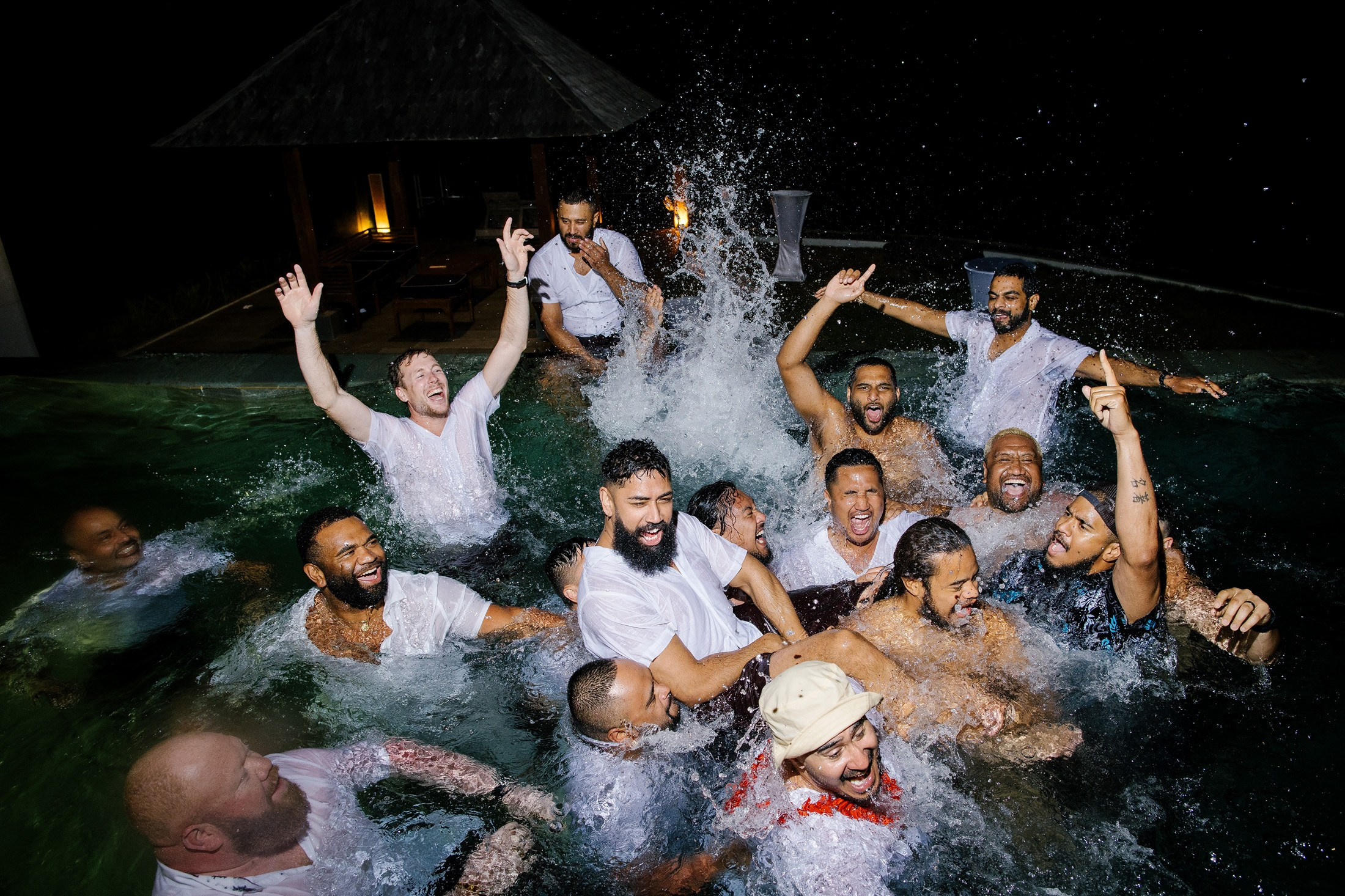 Big funny wedding with guests in paradise Bali island. Get.it.feel — Aesthetic Photography and Videography