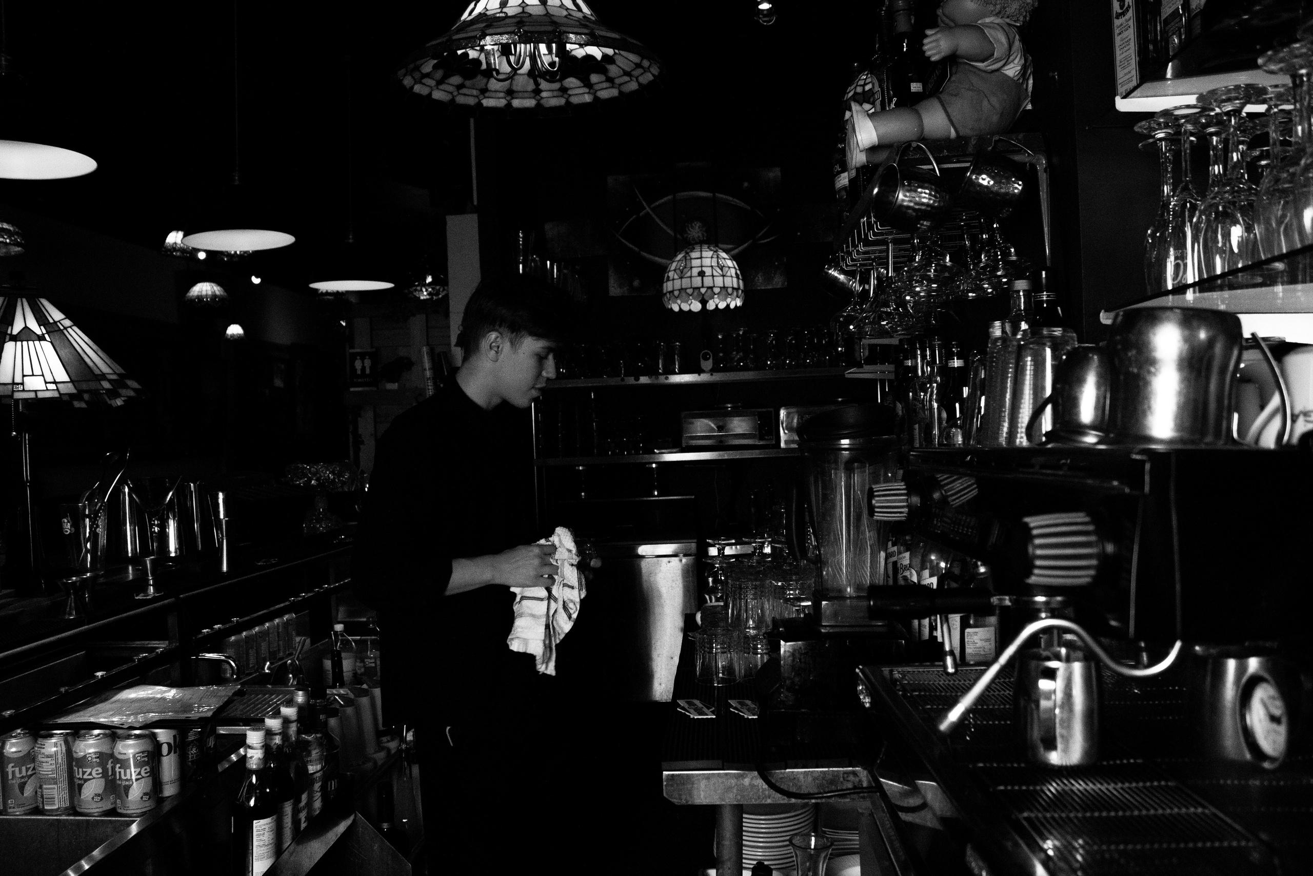 Bars, restaurants, cafés, interiors, teams, work processes, and services
