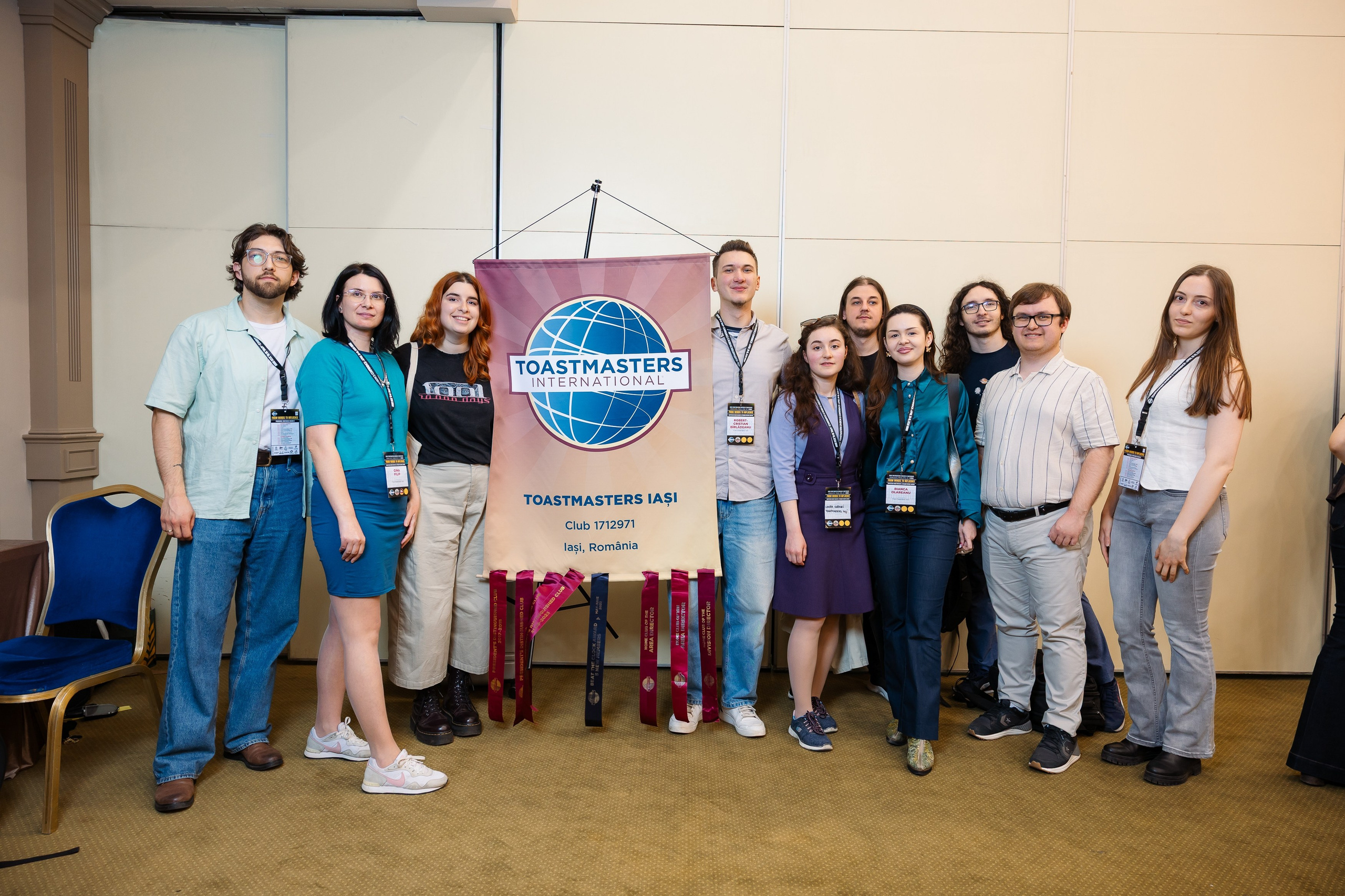 Toastmasters Conference. Marius Ciocan