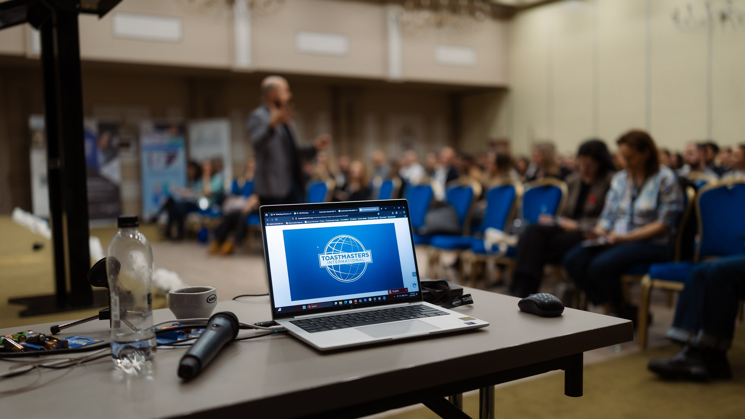 Toastmasters Conference. Marius Ciocan