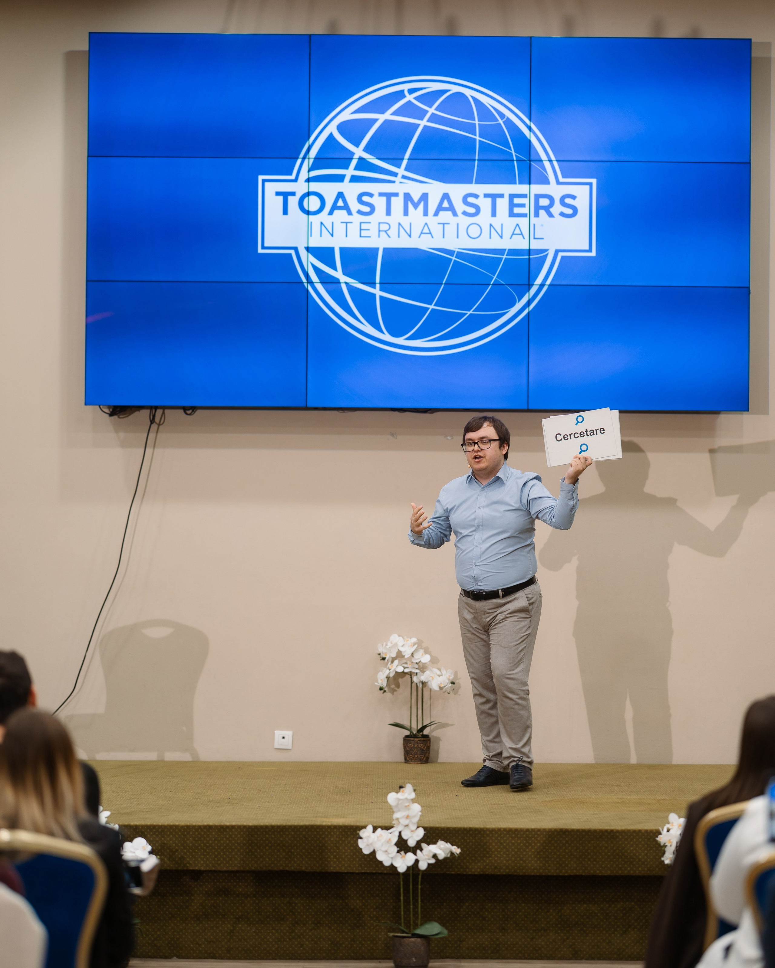 Toastmasters Conference. Marius Ciocan