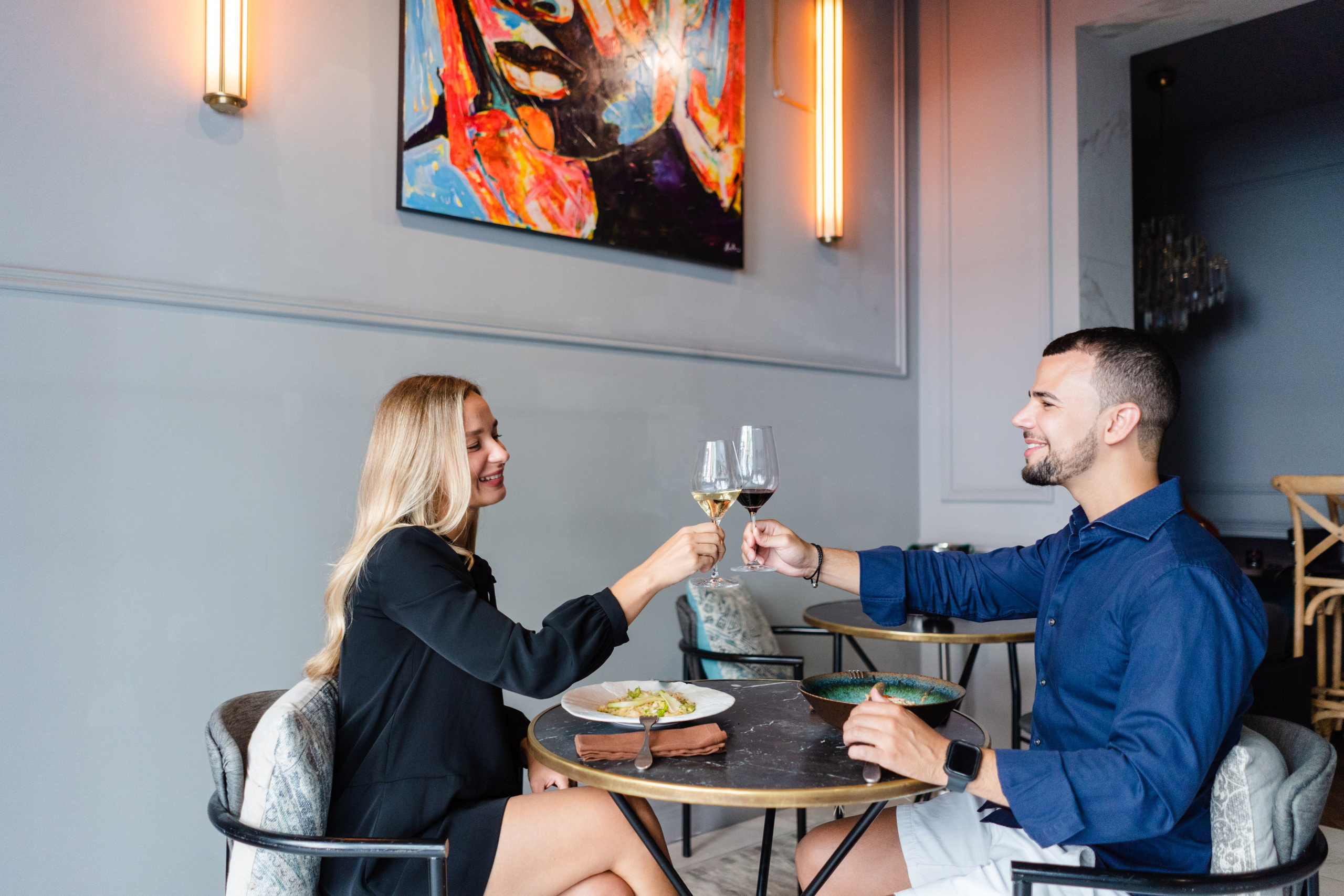 Restaurante Vynogrado. Photographer Kristina Dorina