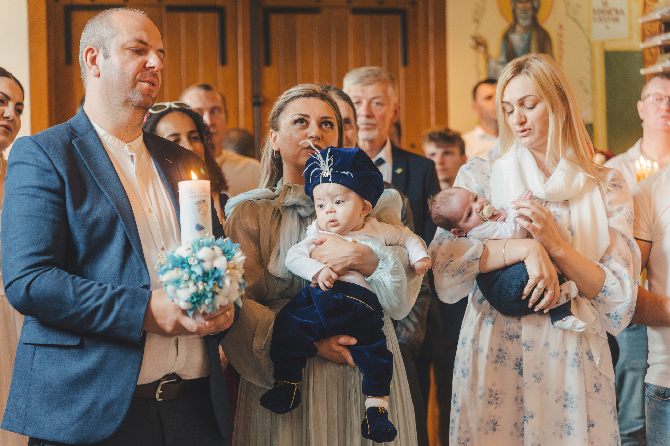 Théo Andrei`s Christening