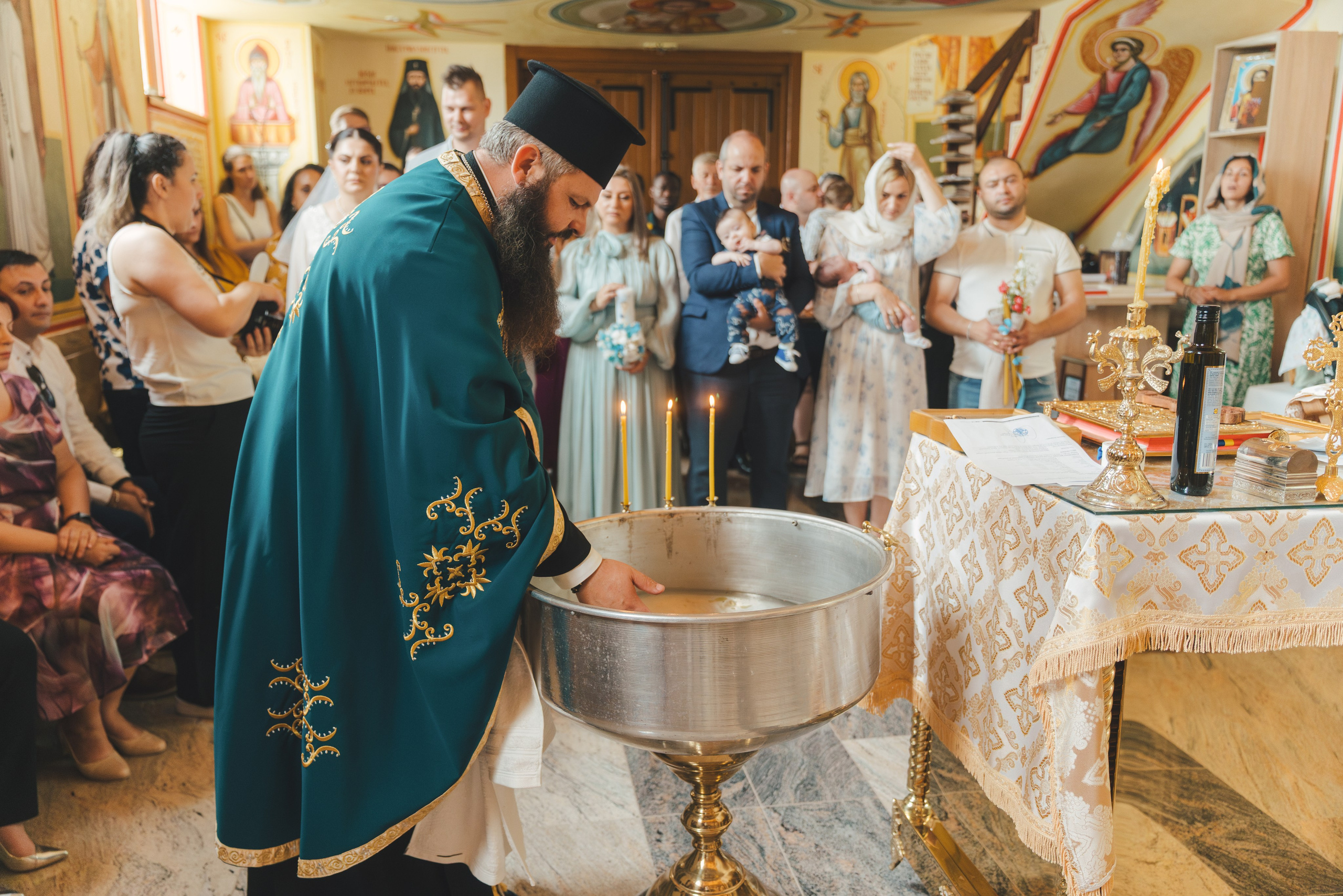 Théo Andrei`s Christening