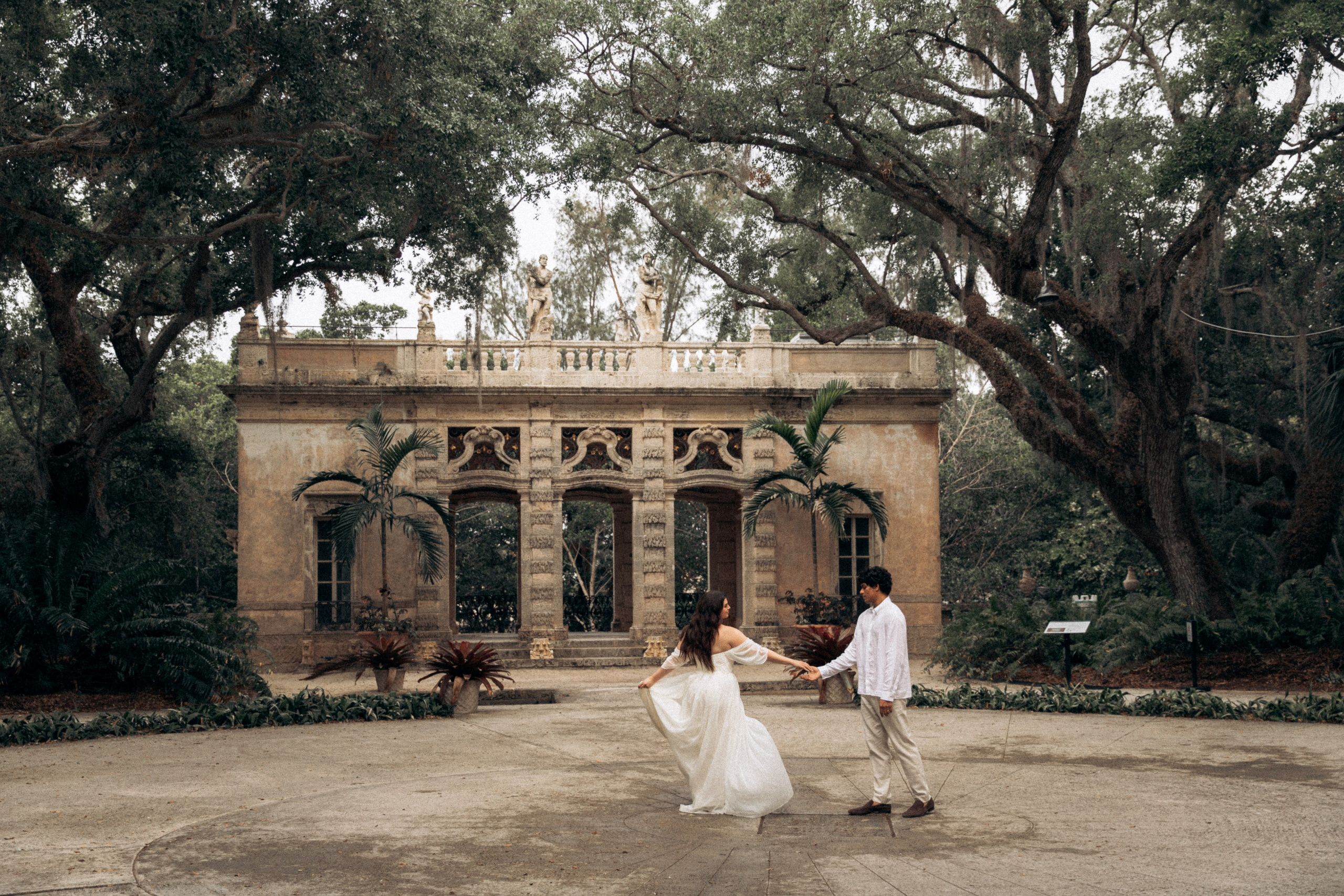 Lindsay & Kirk | Elopement at Vizcaya Museum & Gardens