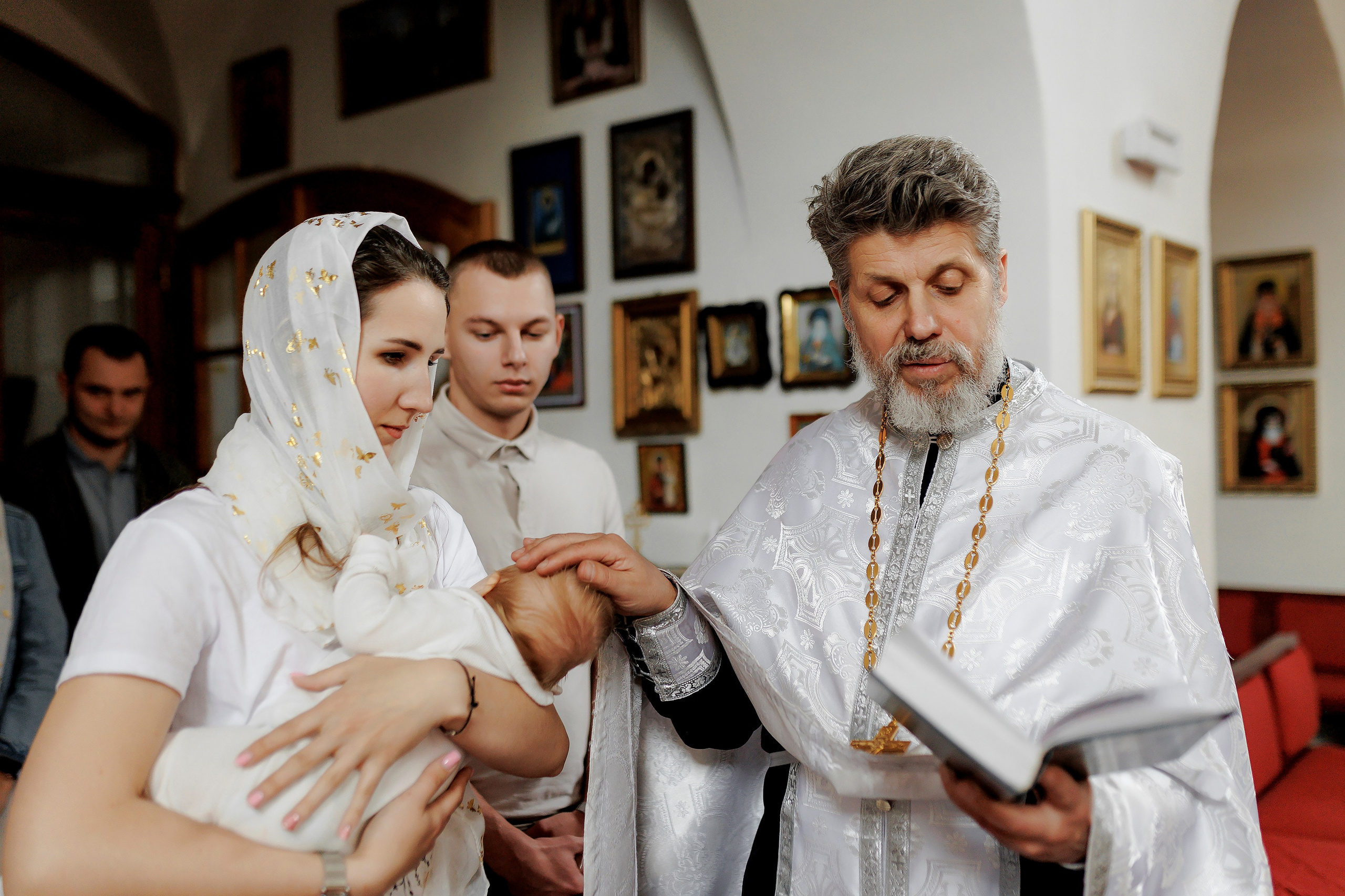 Kirill’s christening. Wedding photographer in Prague Anastasiia Bulakh