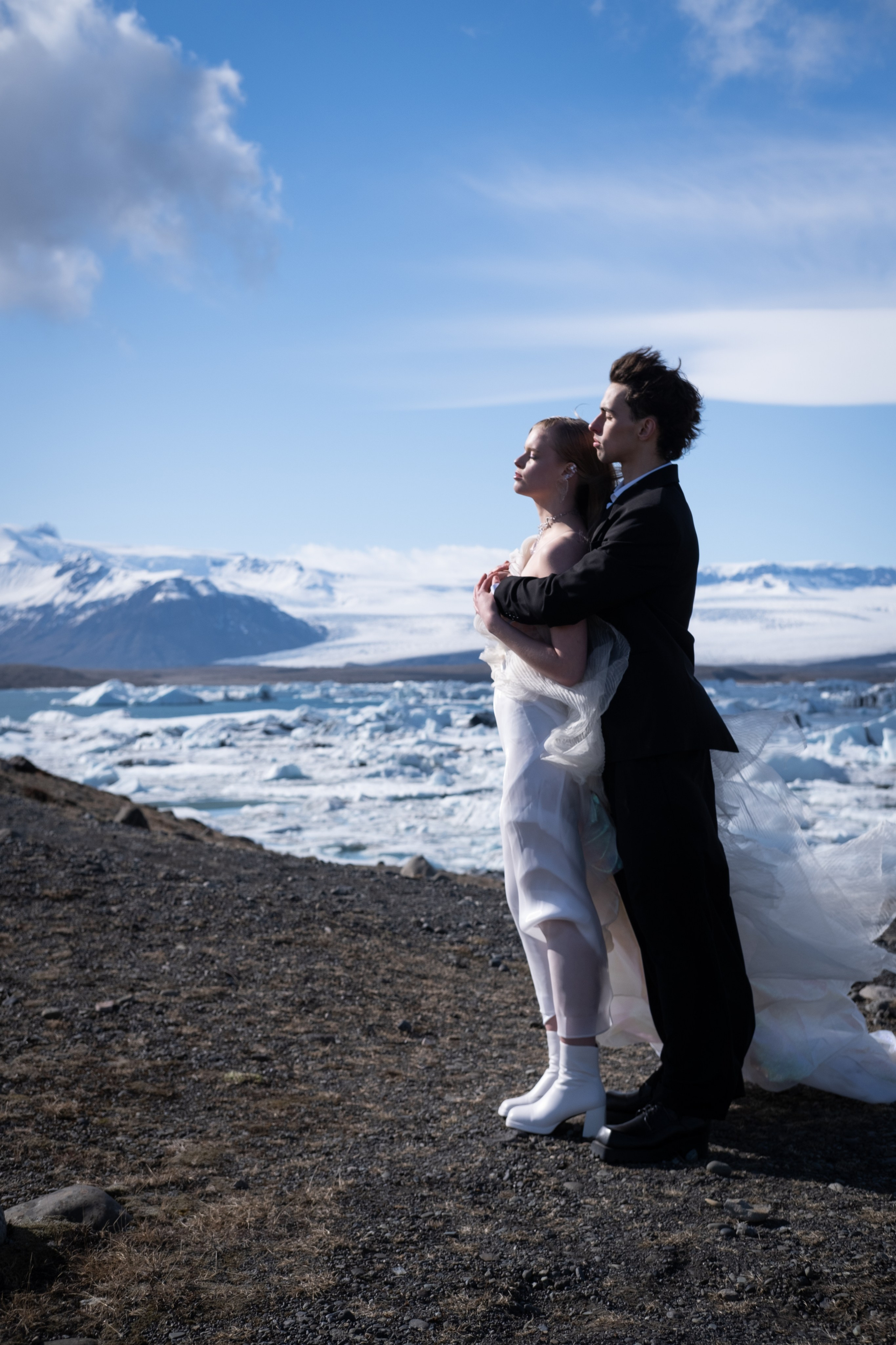 Diamond beach. Wedding photography — EMU Photos