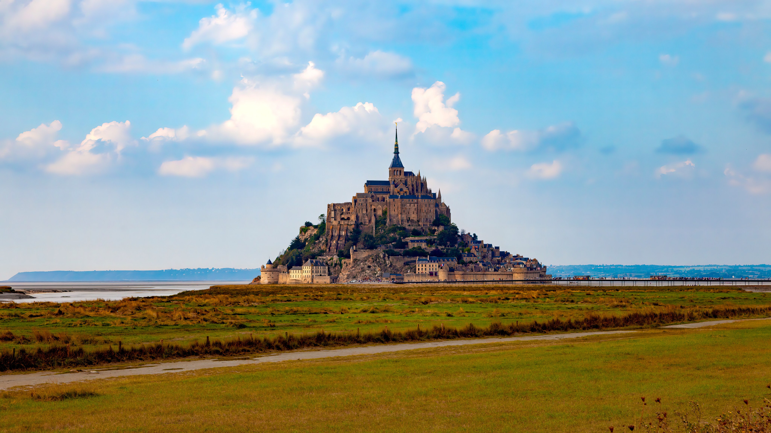 183.Abbey of Mont Saint Michel.France.20.9.2024. Путешествия в формате 360......