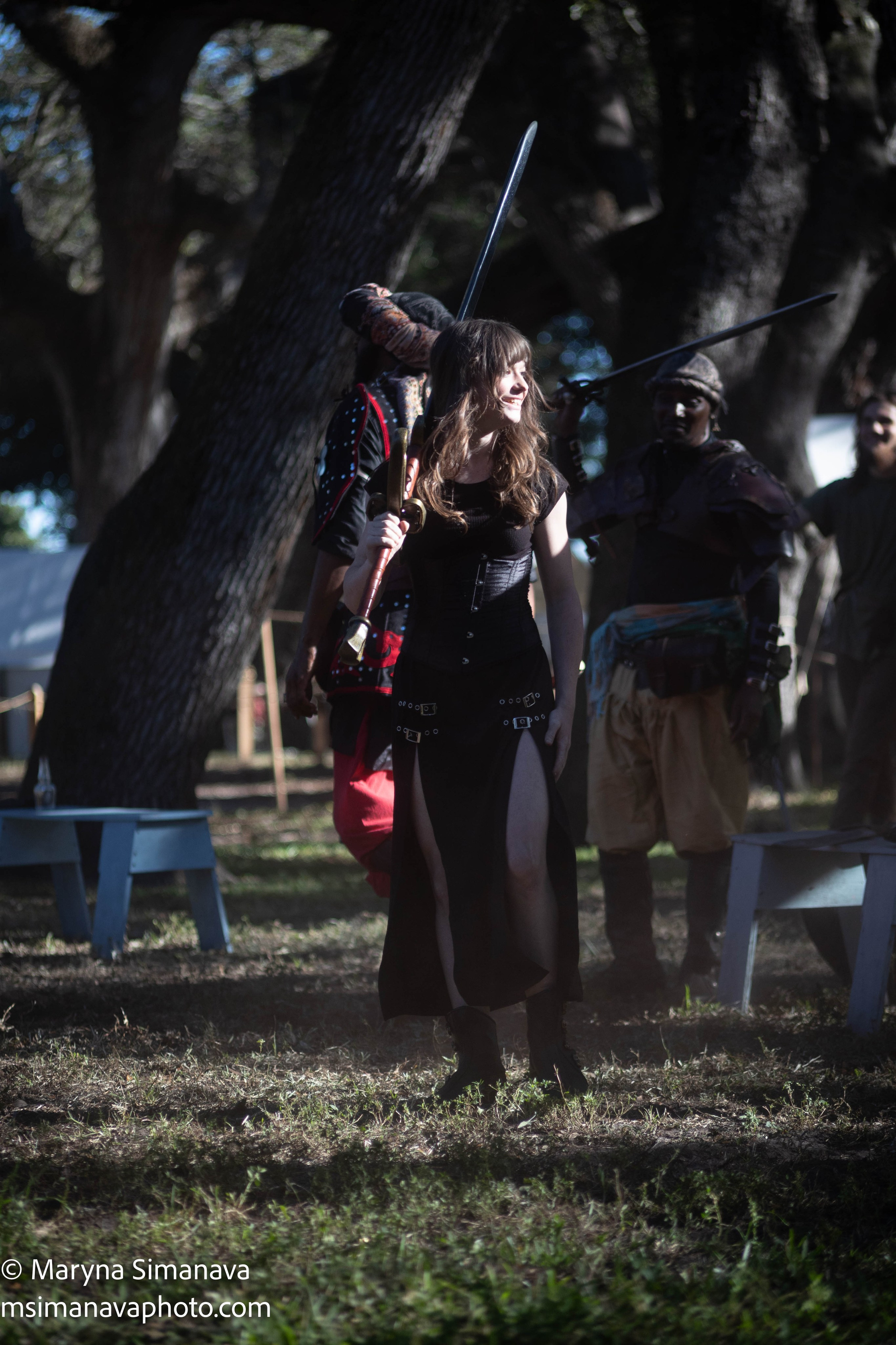 Camelot Days 2025: Medieval Festival in Hollywood, Florida. Portrait and graduation photographer Marina Simanava
