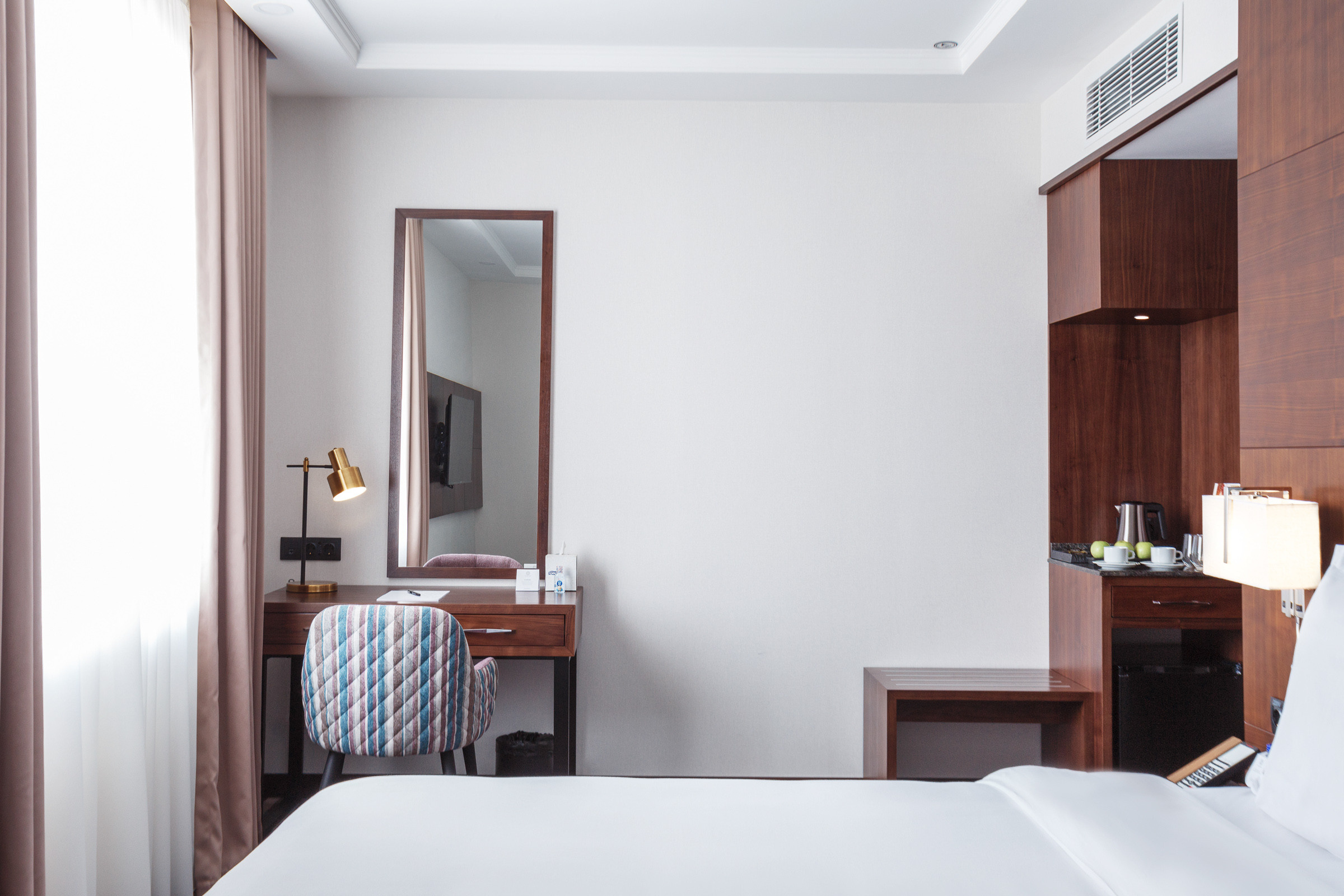 Photographing the interiors of hotels in Tashkent, Uzbekistan