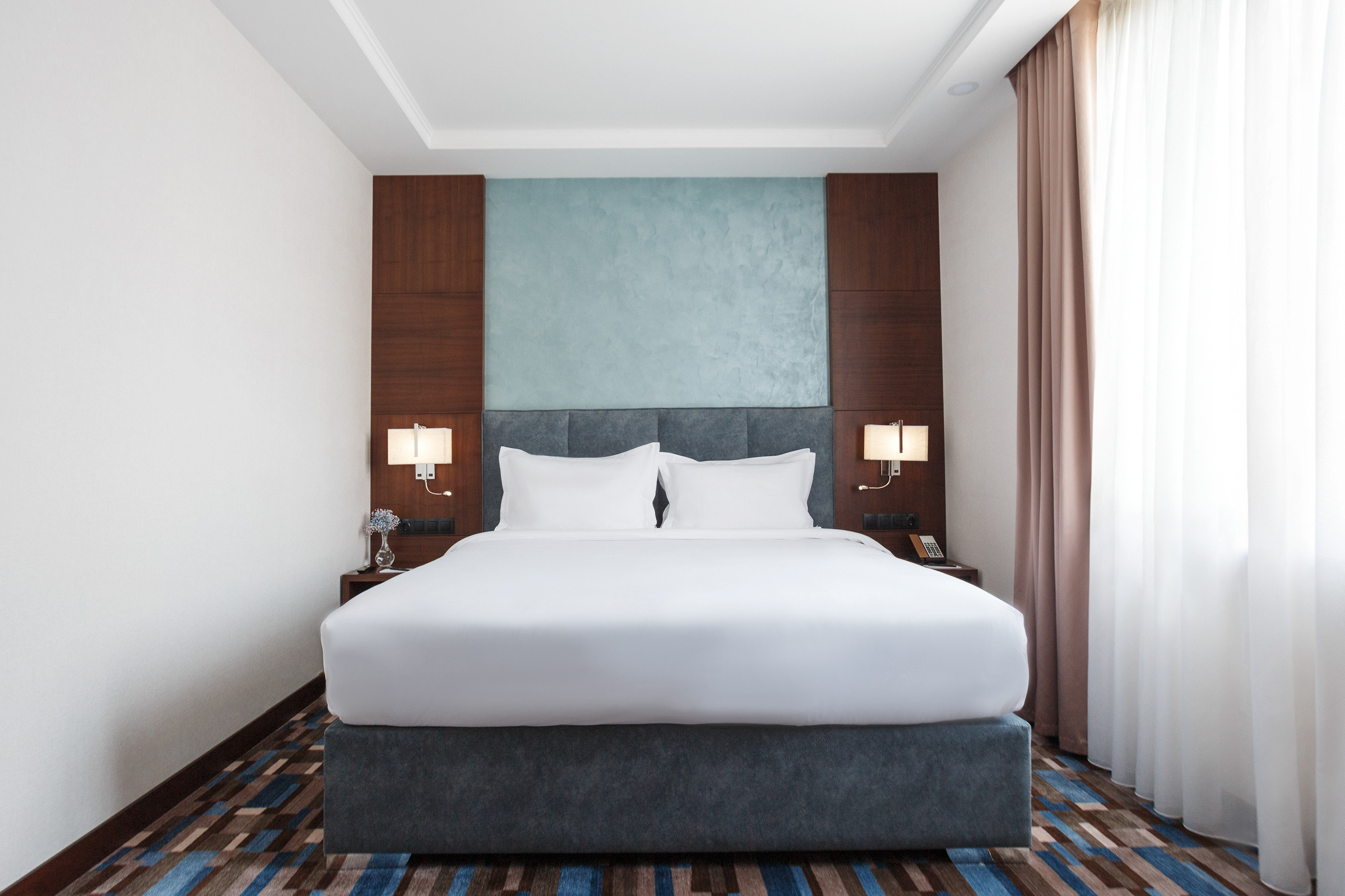 Photographing the interiors of hotels in Tashkent, Uzbekistan