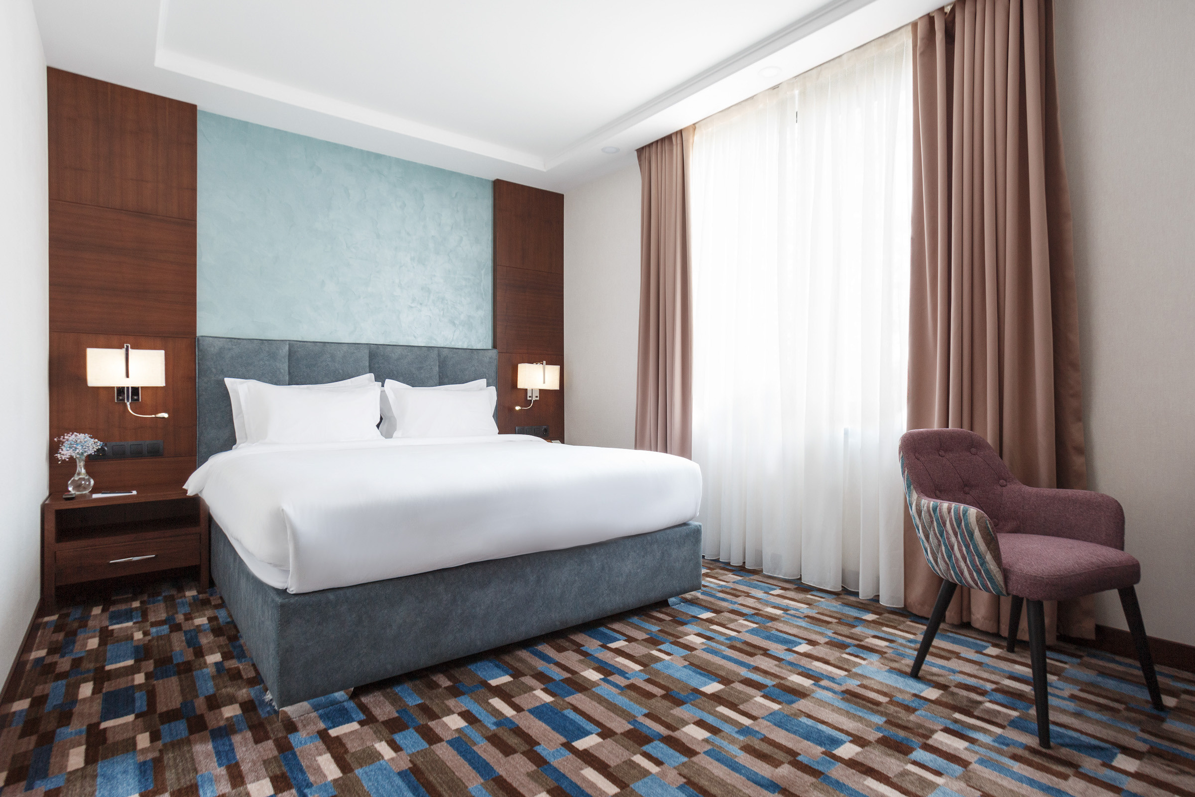 Photographing the interiors of hotels in Tashkent, Uzbekistan