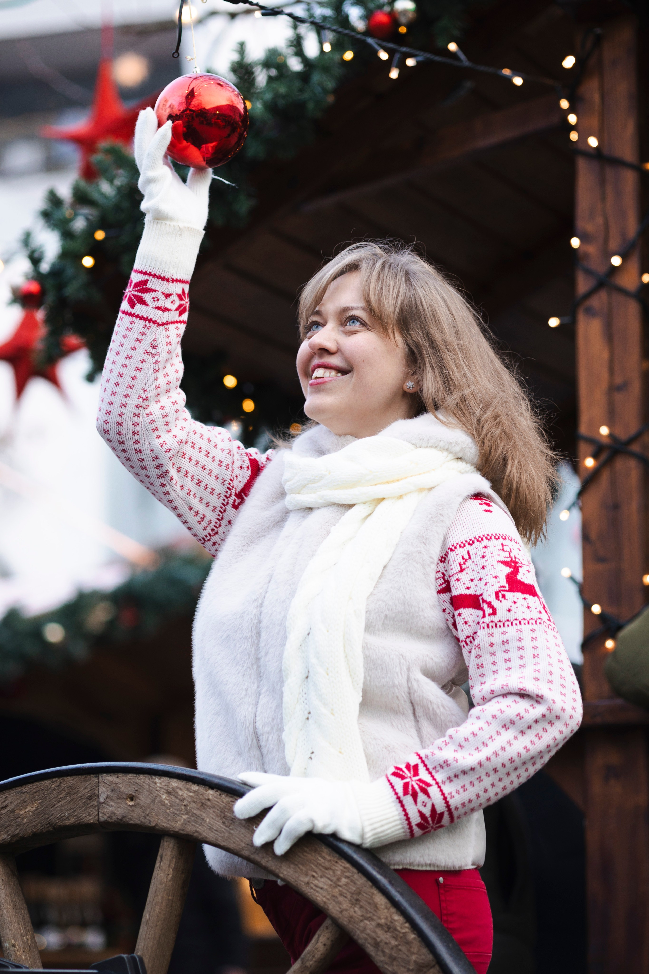 Nadja and Christmas. Photographer in Munich