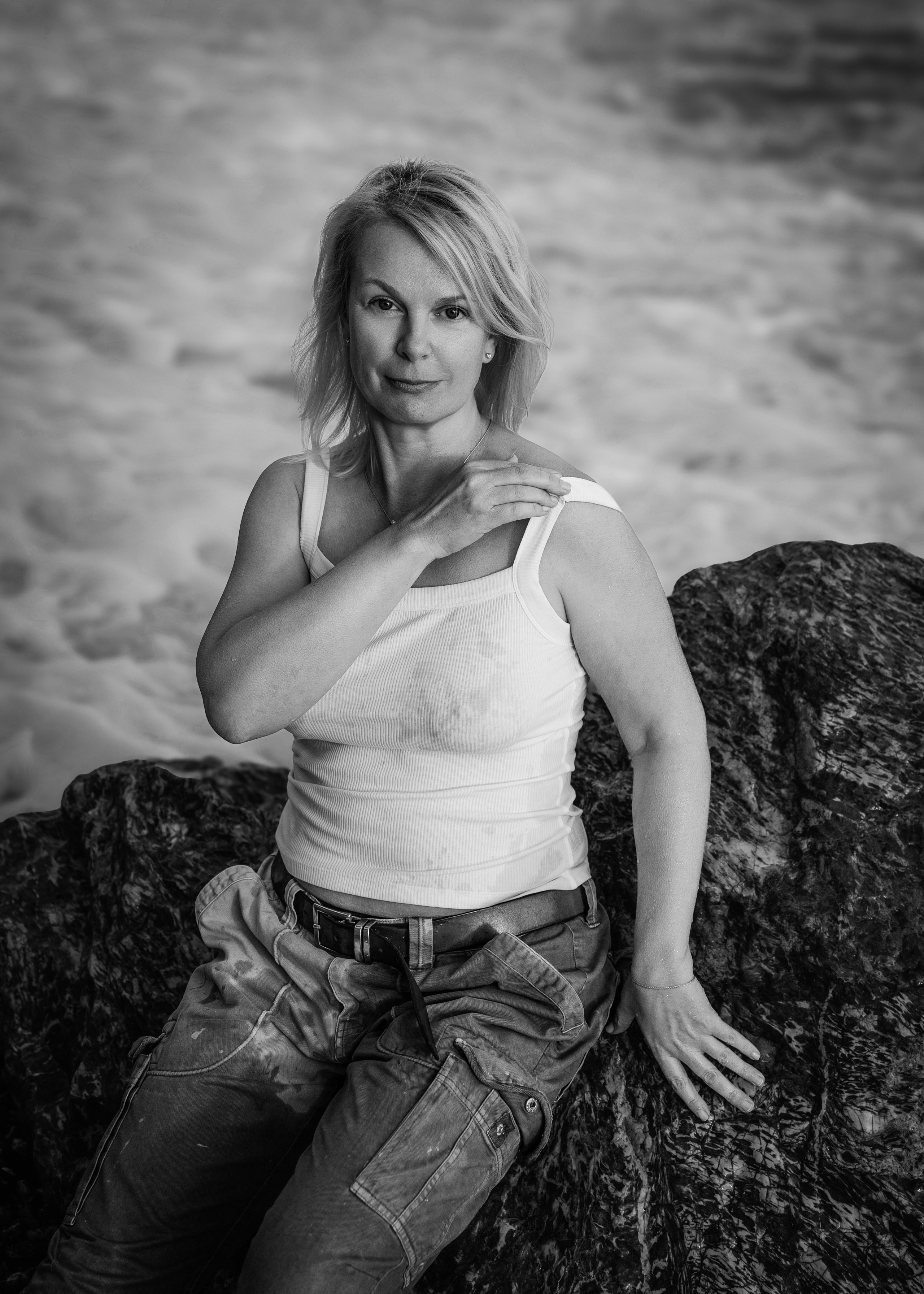 Olga. Fotografa a Genova, Italia. Yuliya Hadunova