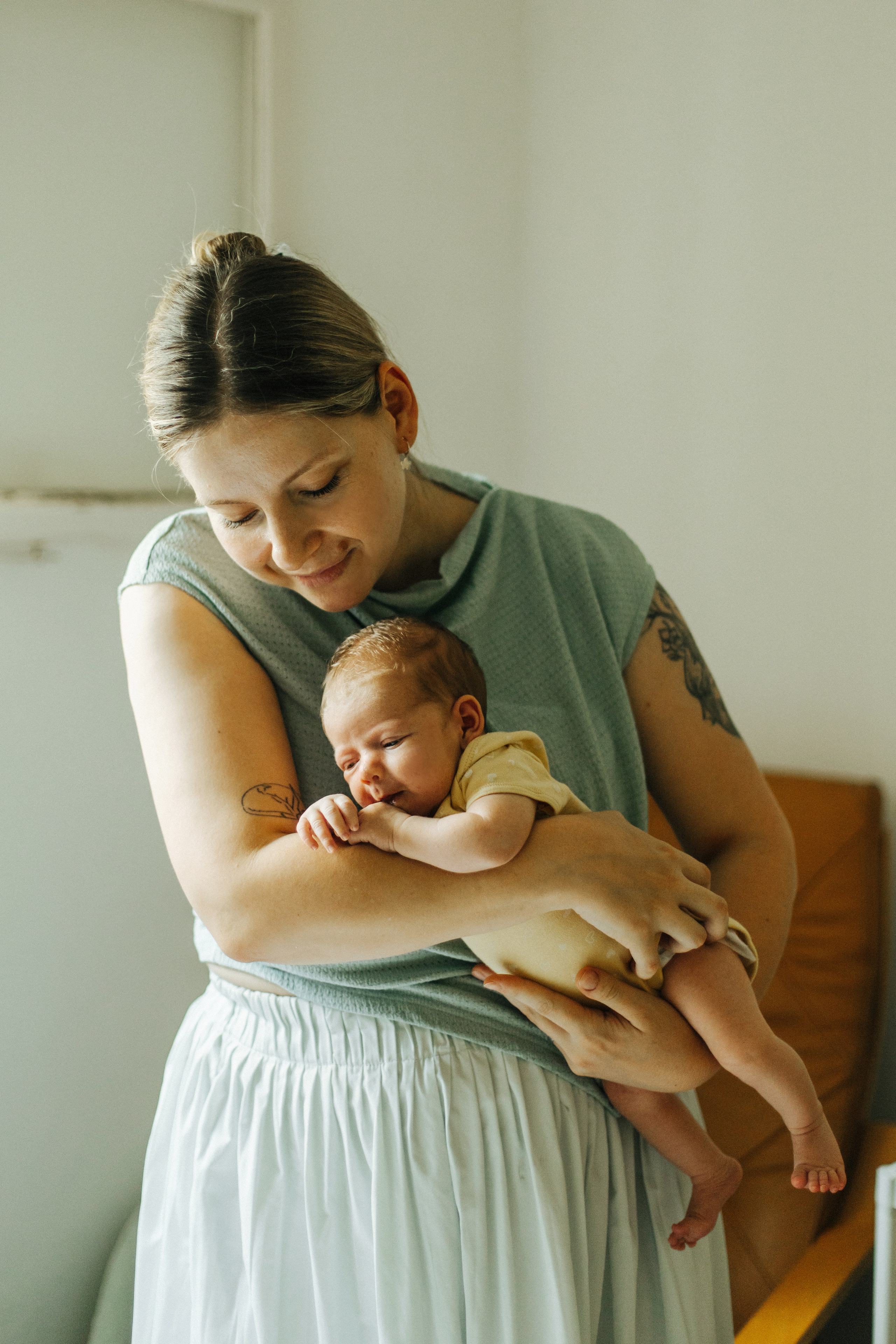 Ella 2 month. Family photographer in Israel
