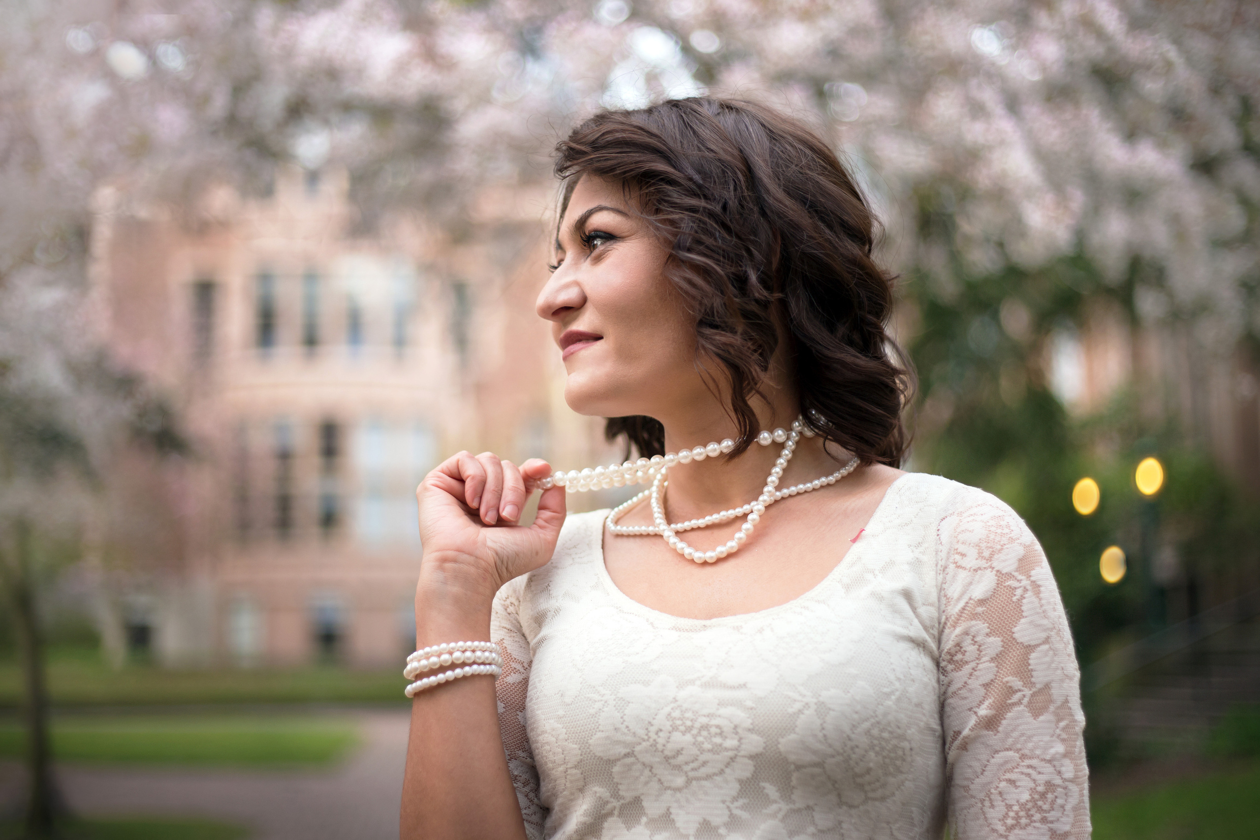 Cherry blossoms. YuAnna studio. Family & Kids Photographer in Seattle area, located in