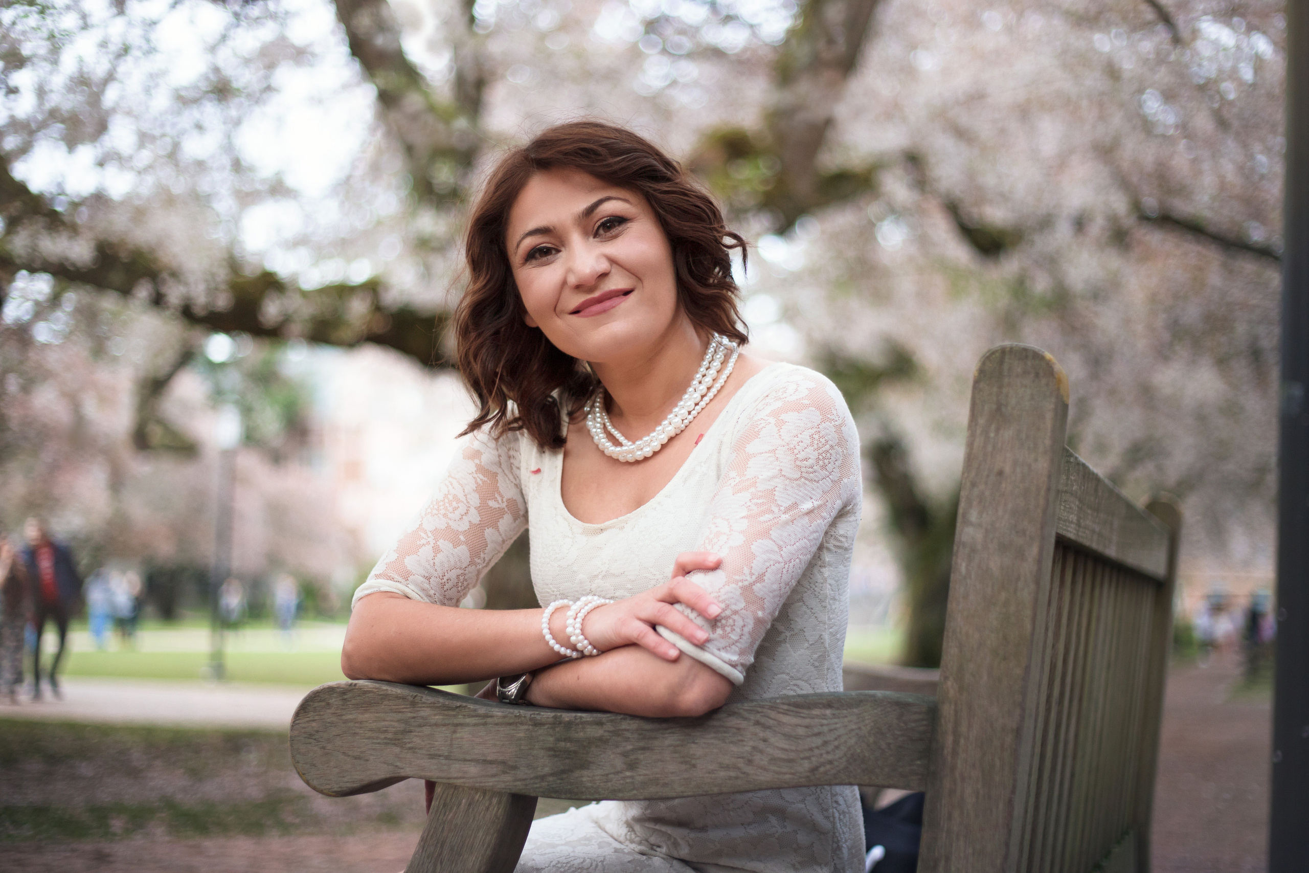 Cherry blossoms. YuAnna studio. Family & Kids Photographer in Seattle area, located in