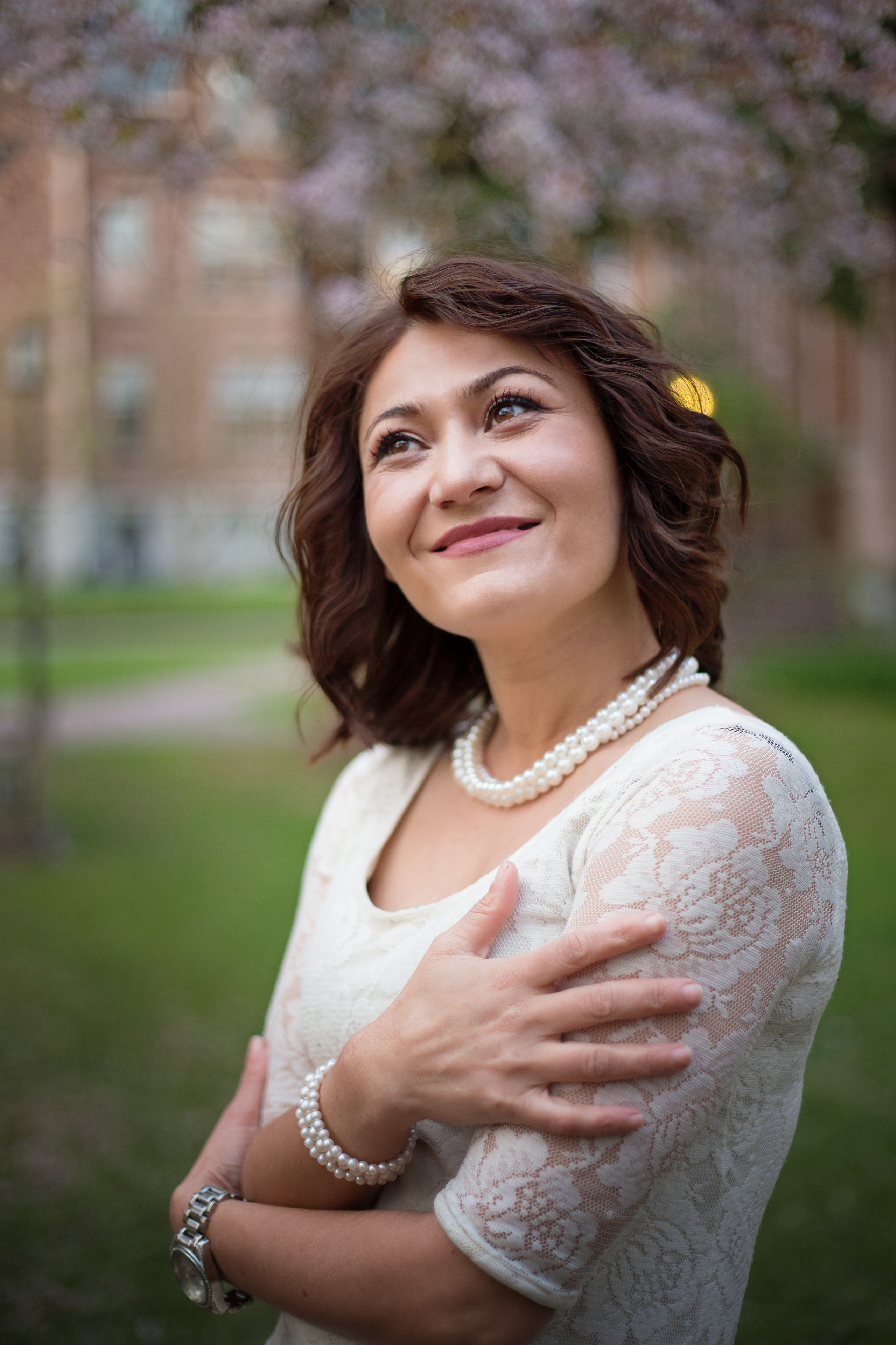 Cherry blossoms. YuAnna studio. Family & Kids Photographer in Seattle area, located in
