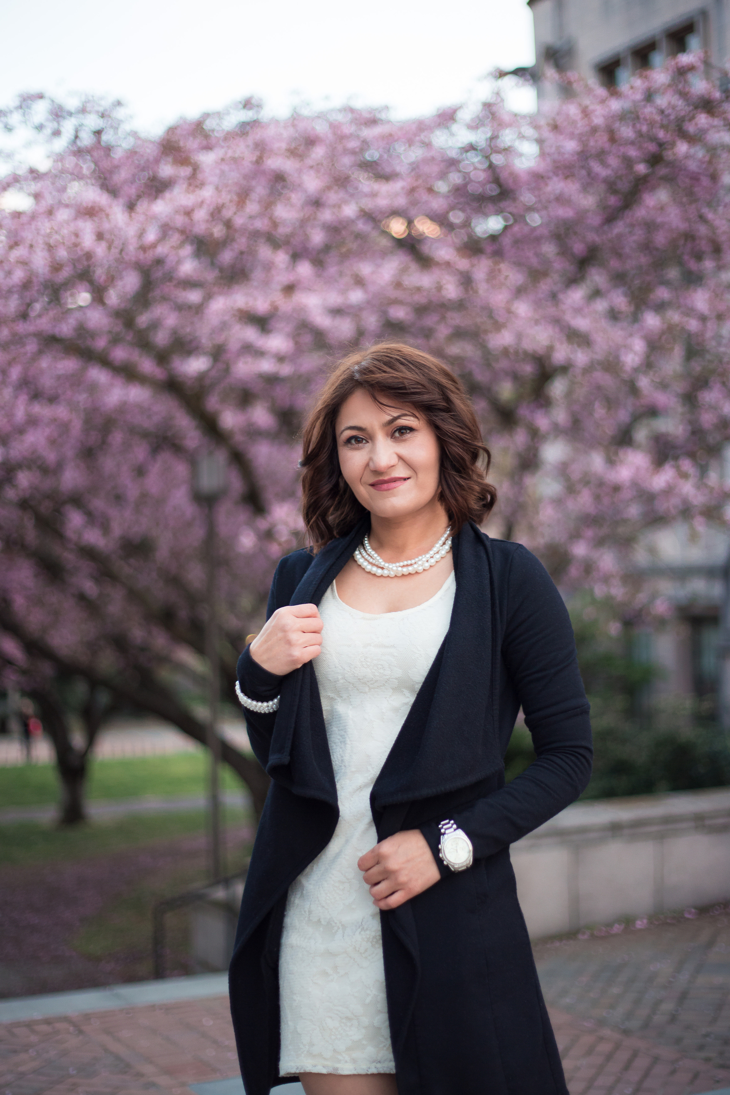 Cherry blossoms. YuAnna studio. Family & Kids Photographer in Seattle area, located in