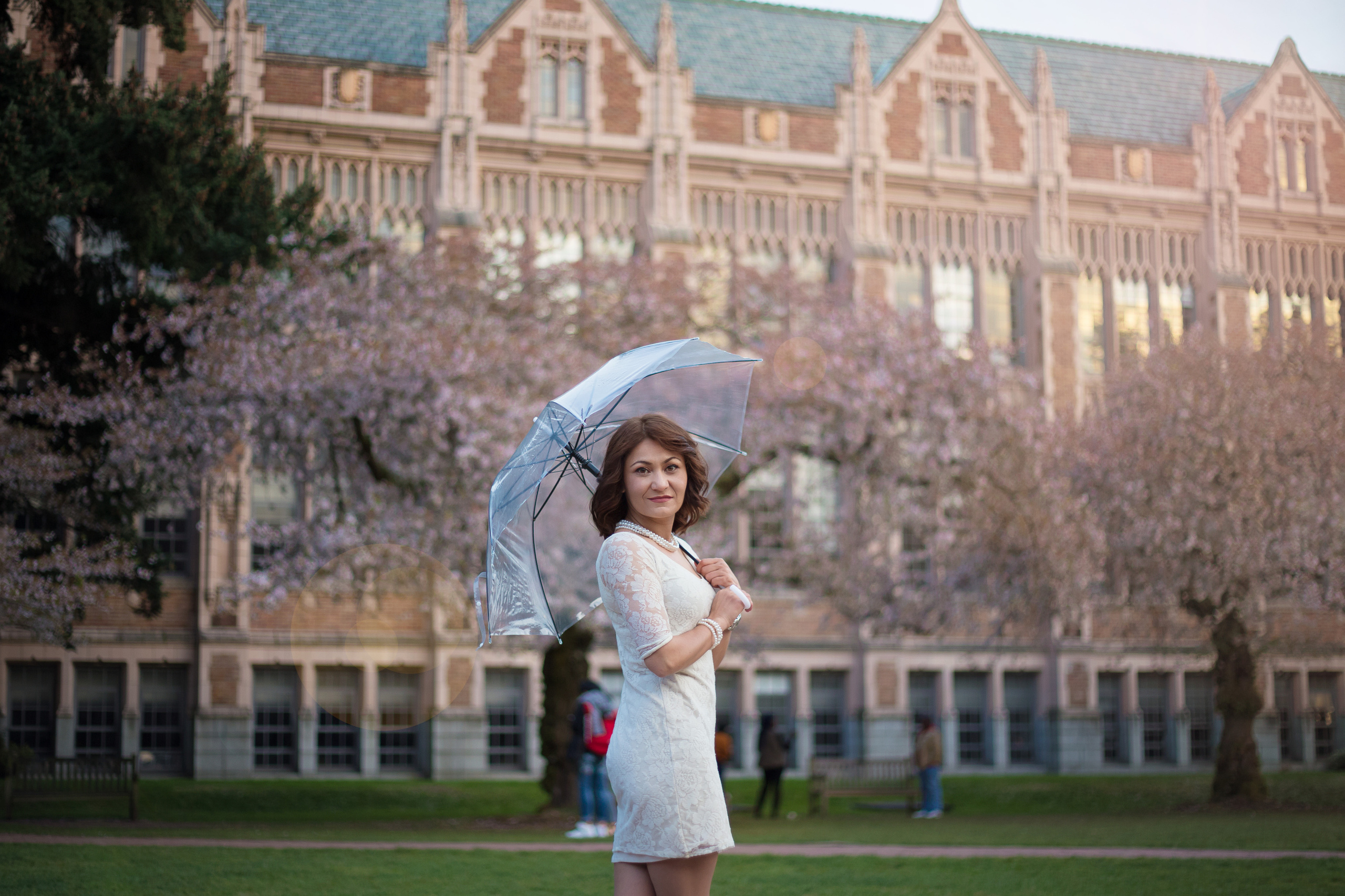 Cherry blossoms. YuAnna studio. Family & Kids Photographer in Seattle area, located in