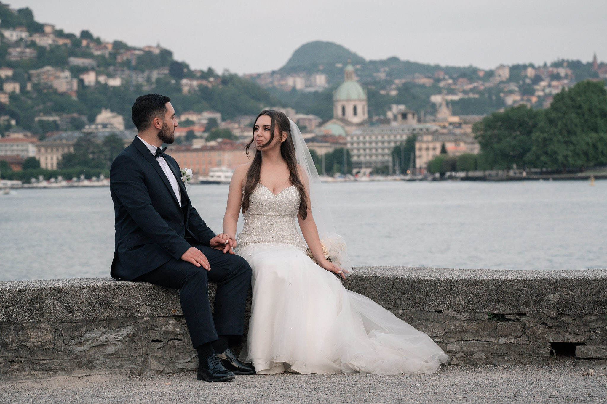 Seida & Adenis. Fotografo matrimonio Lago di Como Ferrari Media Production