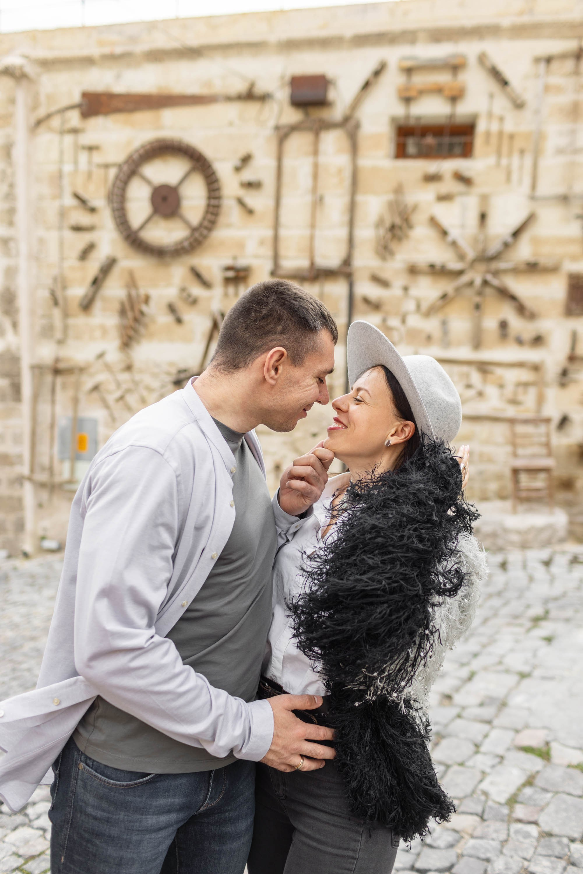 Stylish Photoshoot in the Charming Streets and Valleys of Cappadocia. Julia Ganch I Fashion Wedding Photography I Cappadocia Turkey