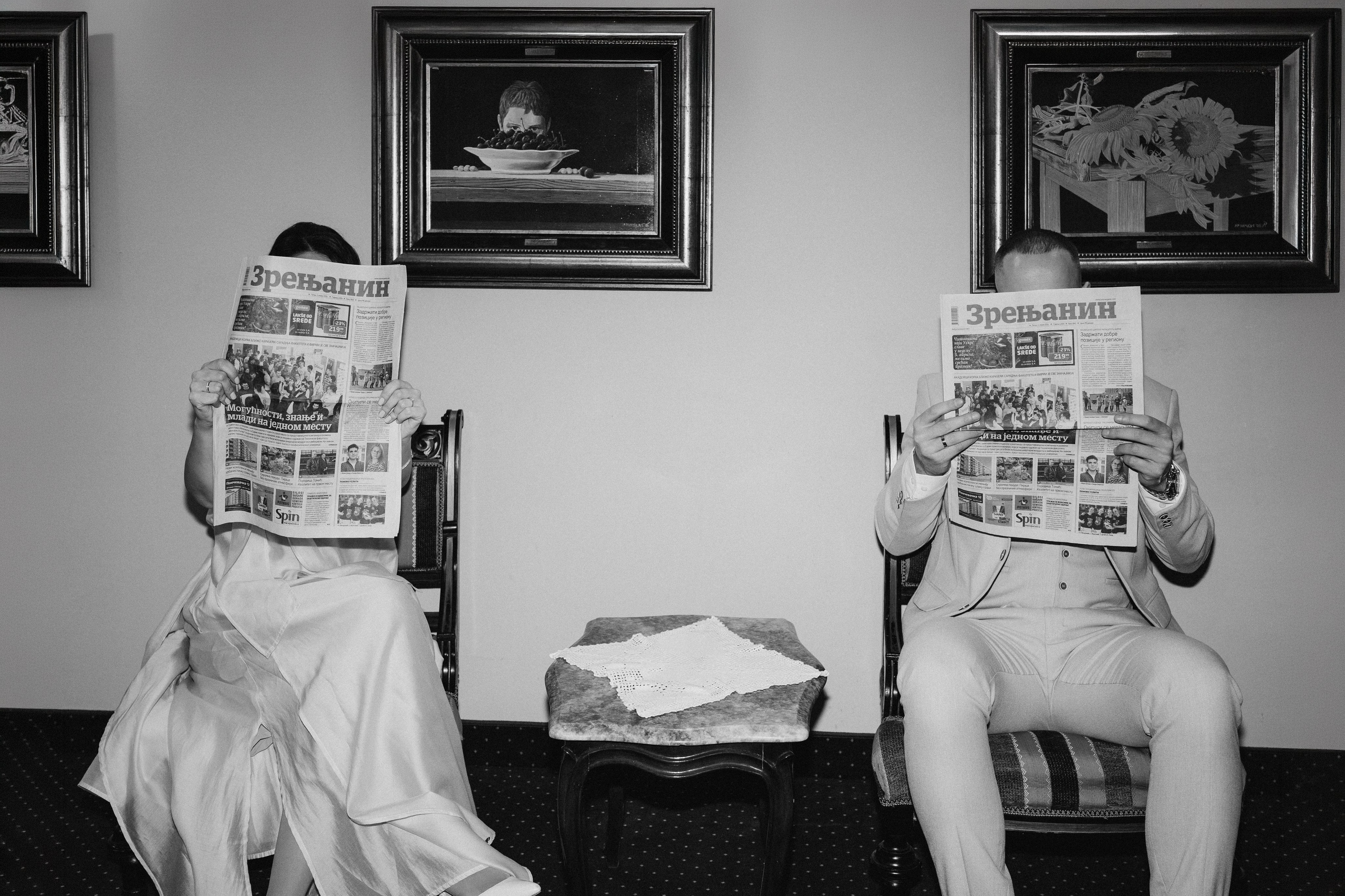 Venčanje Jovane i Aleksandra u Kaštelu Ečka. Fotografisanje venčanja - Milan Luković