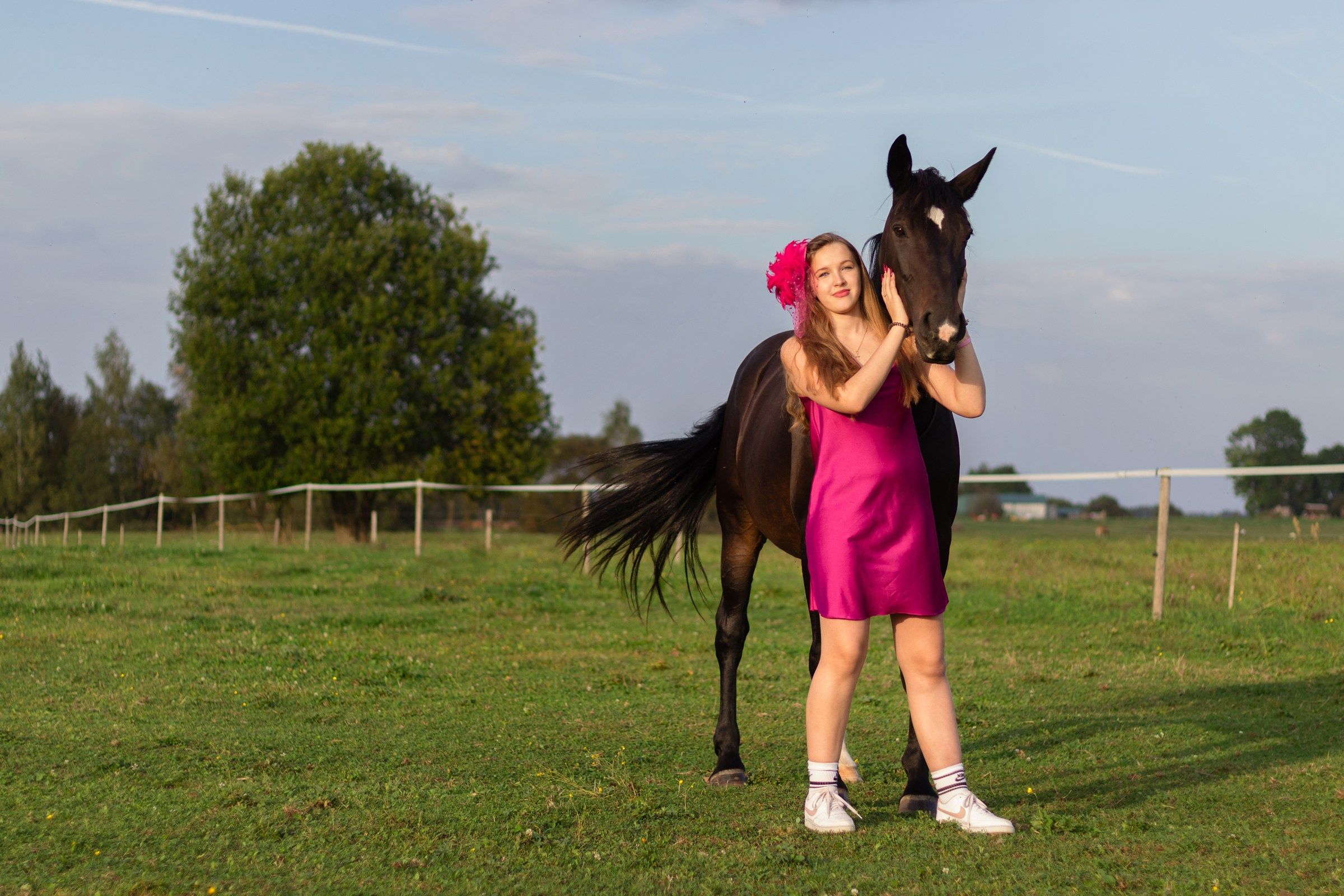 Сабина и верный друг Прайд