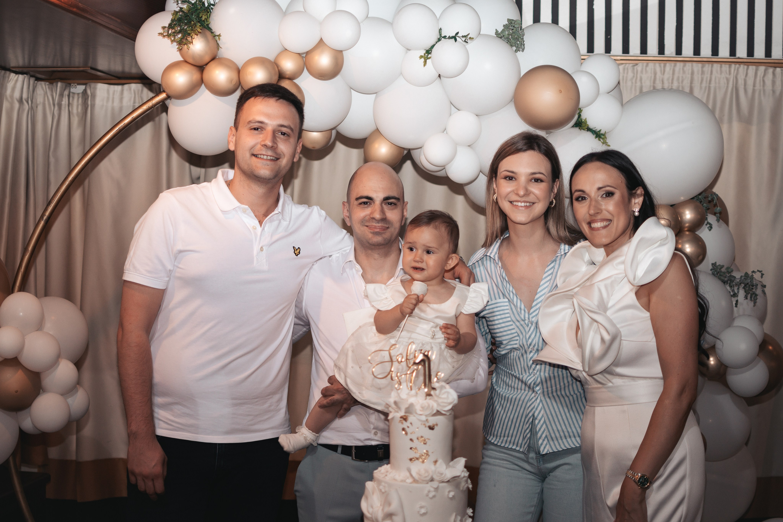 Sofija, krštenje i rođendan. BambinaaPhotography