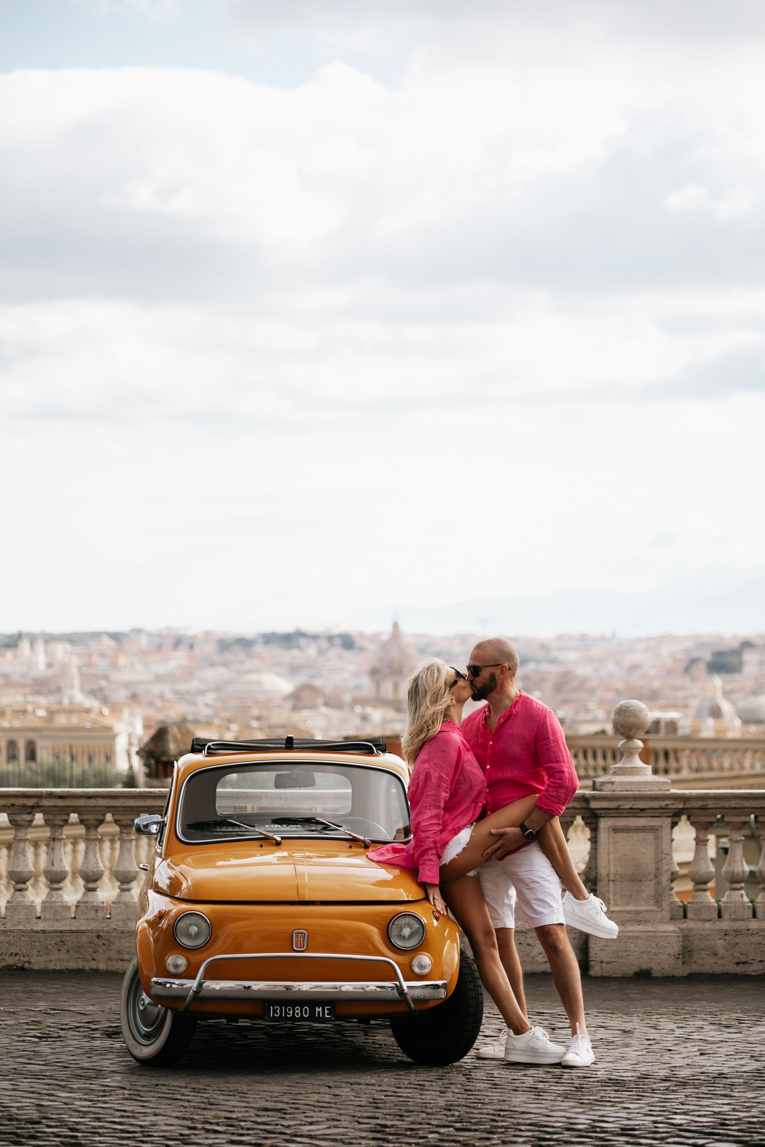 Aija & Sergej. Vacation photoshoot in Rome. Photographer in Rome