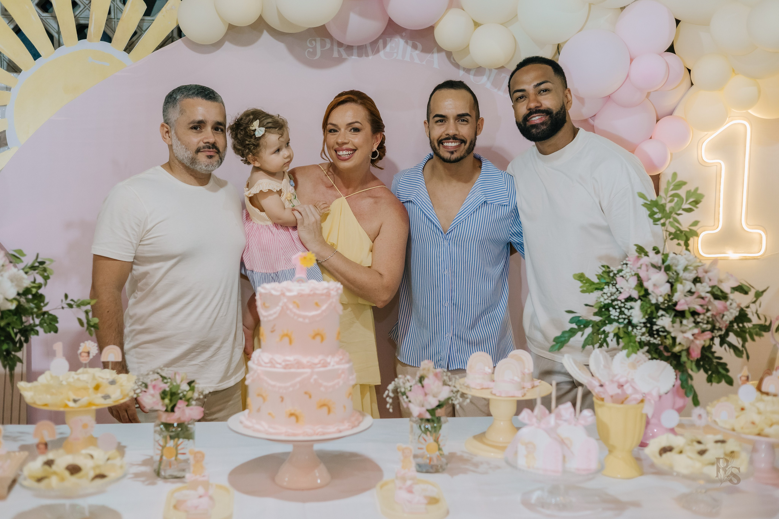 Aurora — 1 ano. Fotógrafo Richard Silvestre — Casamentos na Bahia