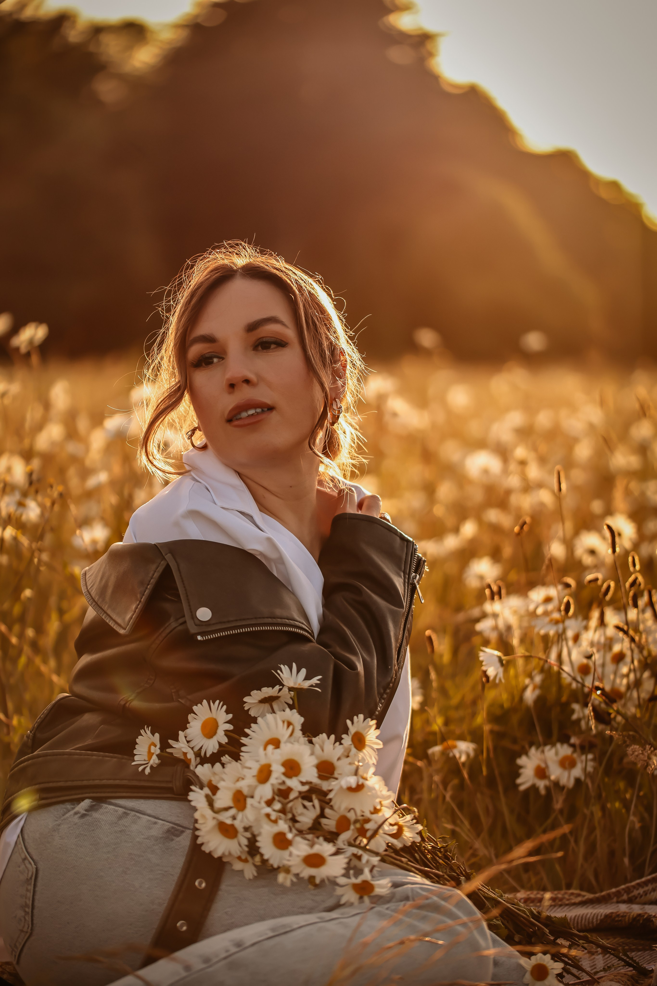 Daises. Photographer Co Dublin, Balbriggan — Agata Maliseva