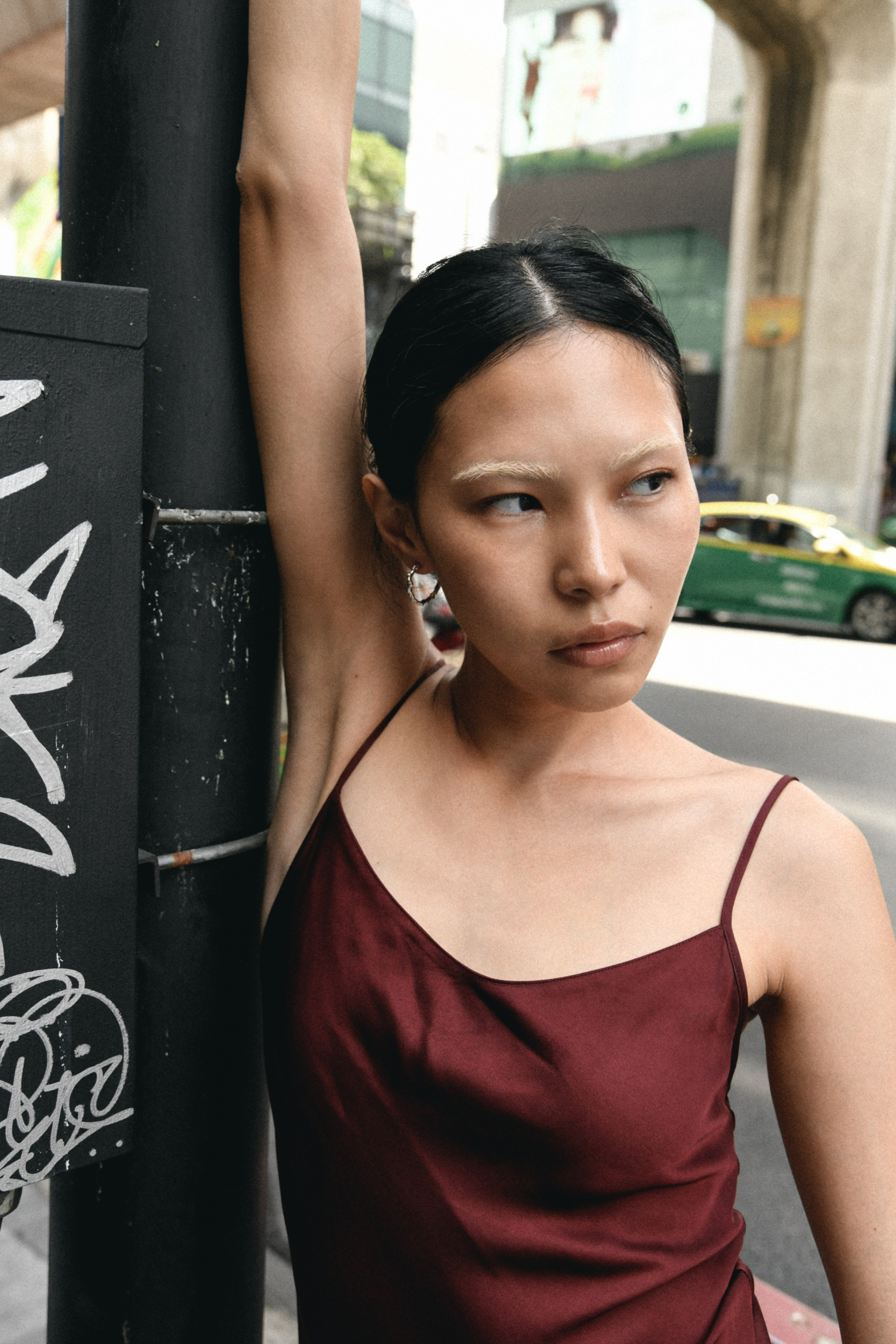 Street for Wiktoria Tao jewelry. Stylist