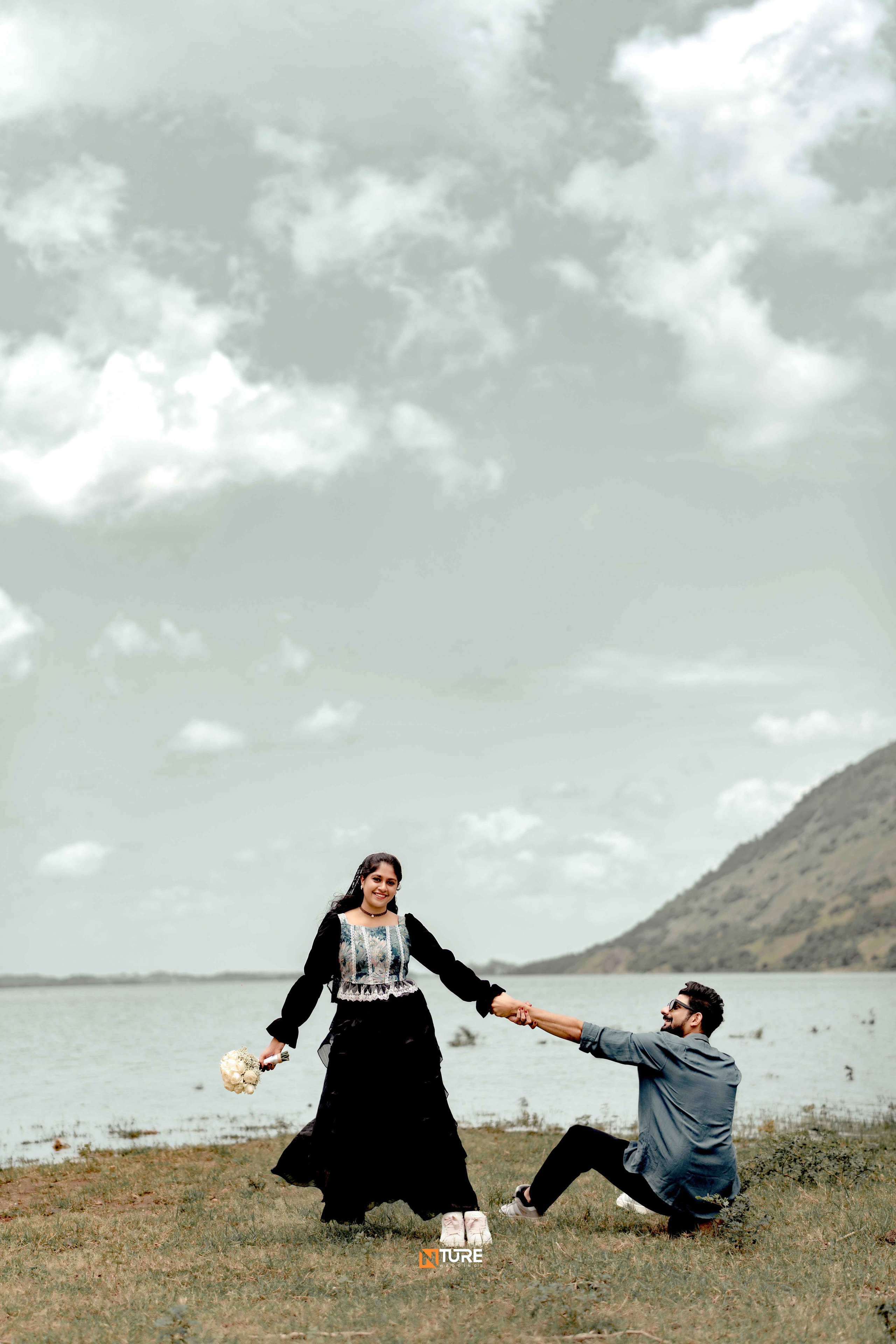 ABRU & NEENU Save The Date. NTURE WEDDING