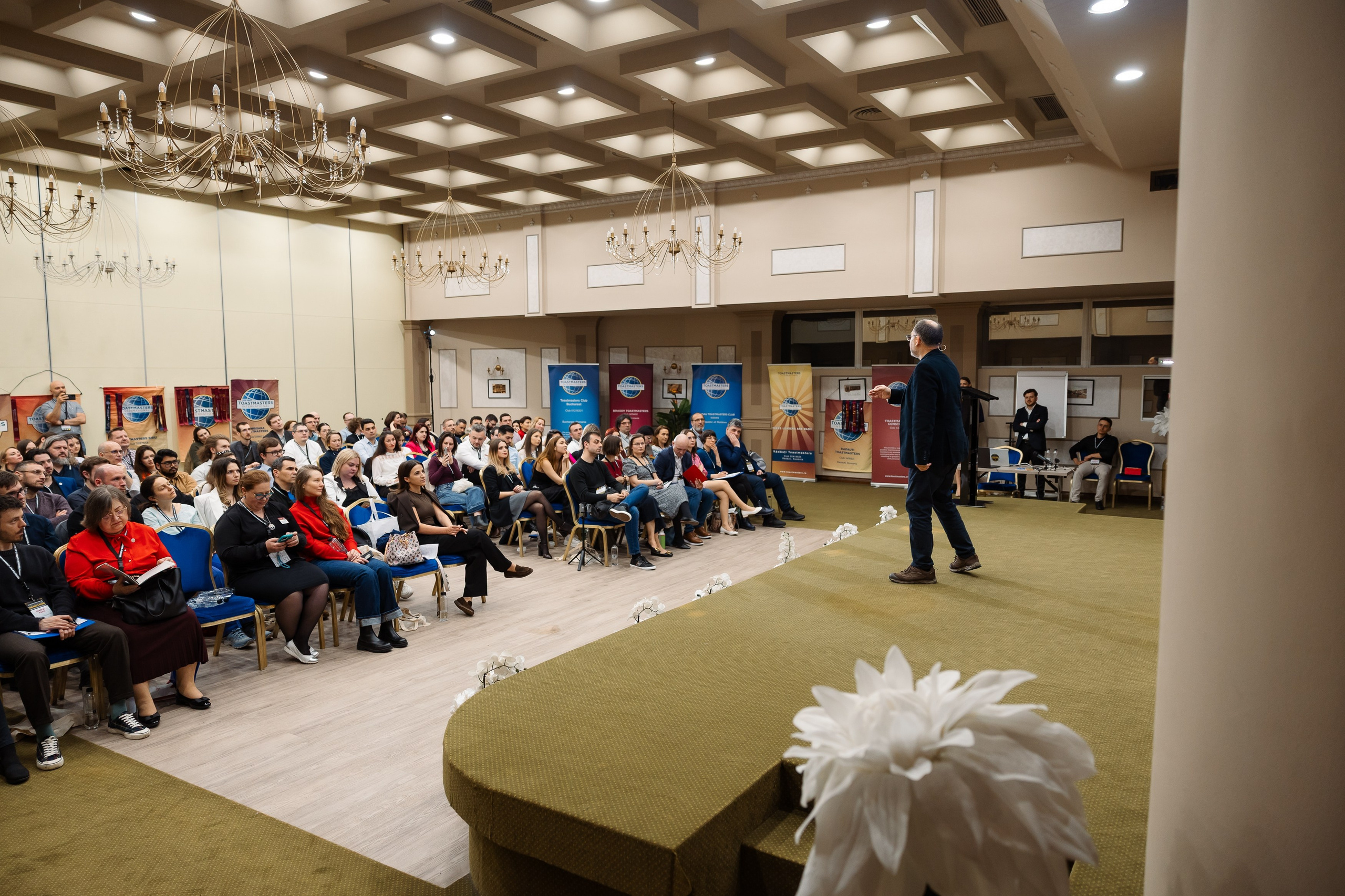 Toastmasters Conference. Marius Ciocan