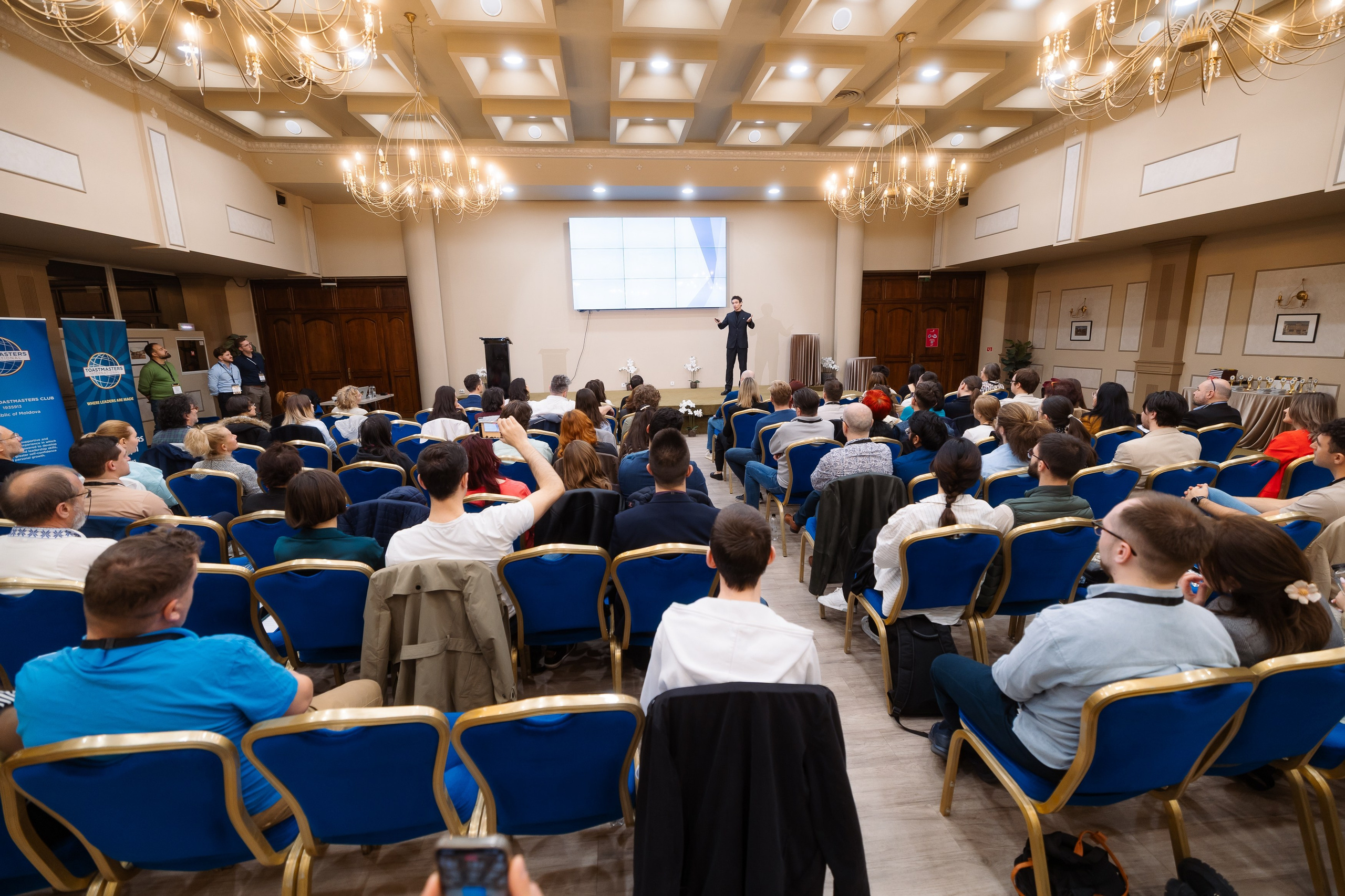 Toastmasters Conference. Marius Ciocan