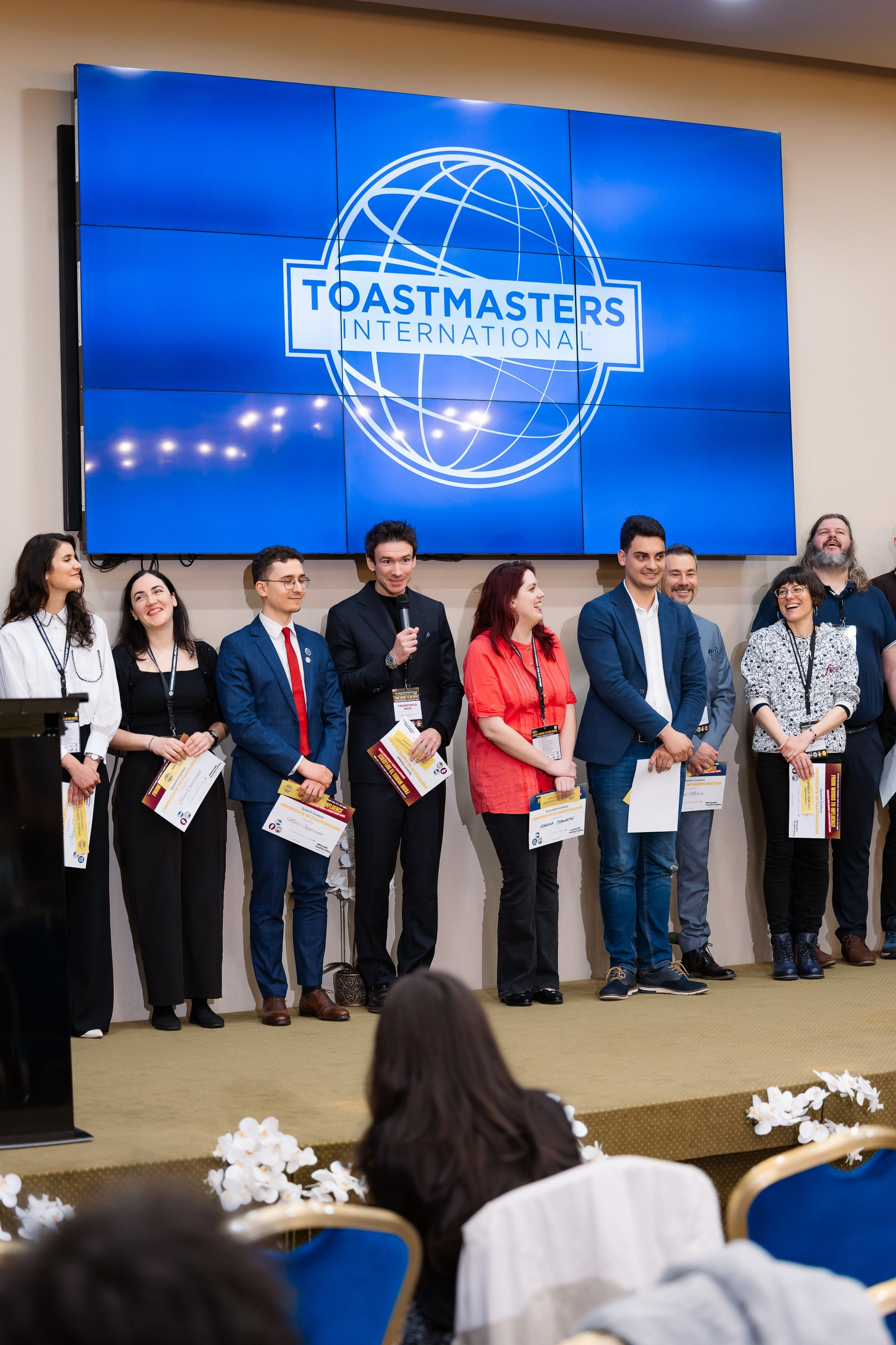 Toastmasters Conference. Marius Ciocan