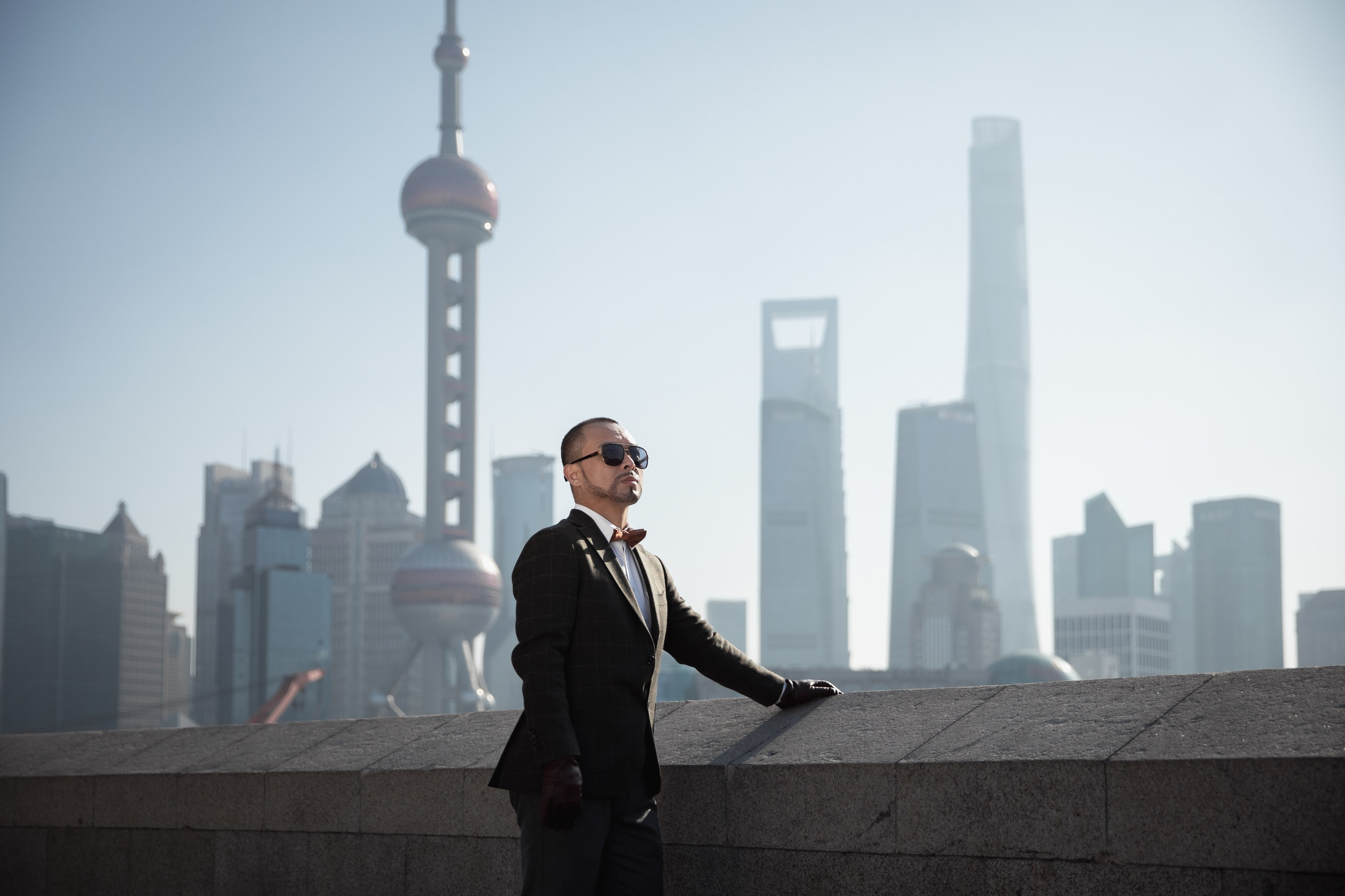Bjack Chen on the Bund. Фотограф в Шанхае — Лола Пидлуская