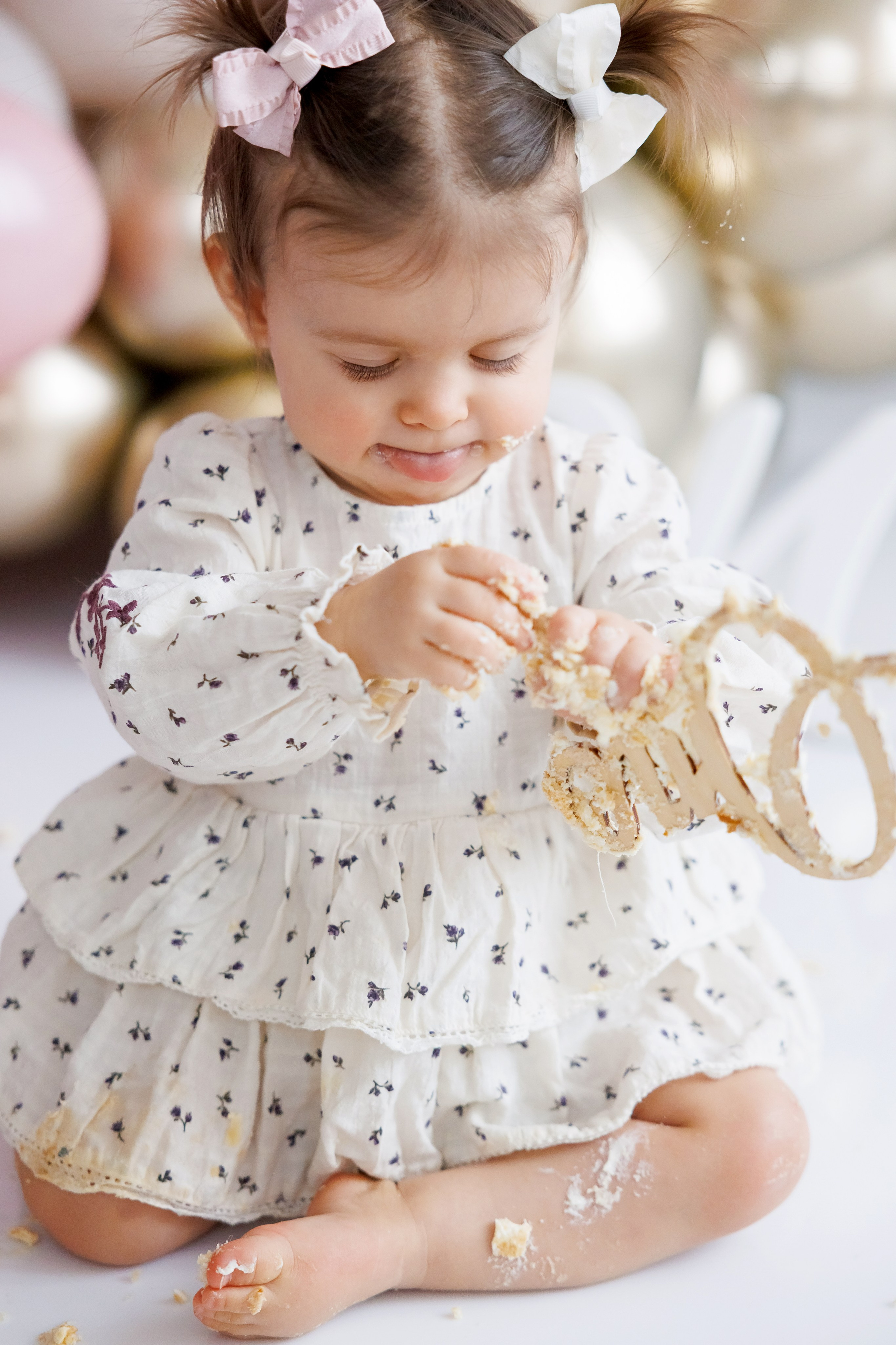 Smash cake. Фотограф Ирина Йотова