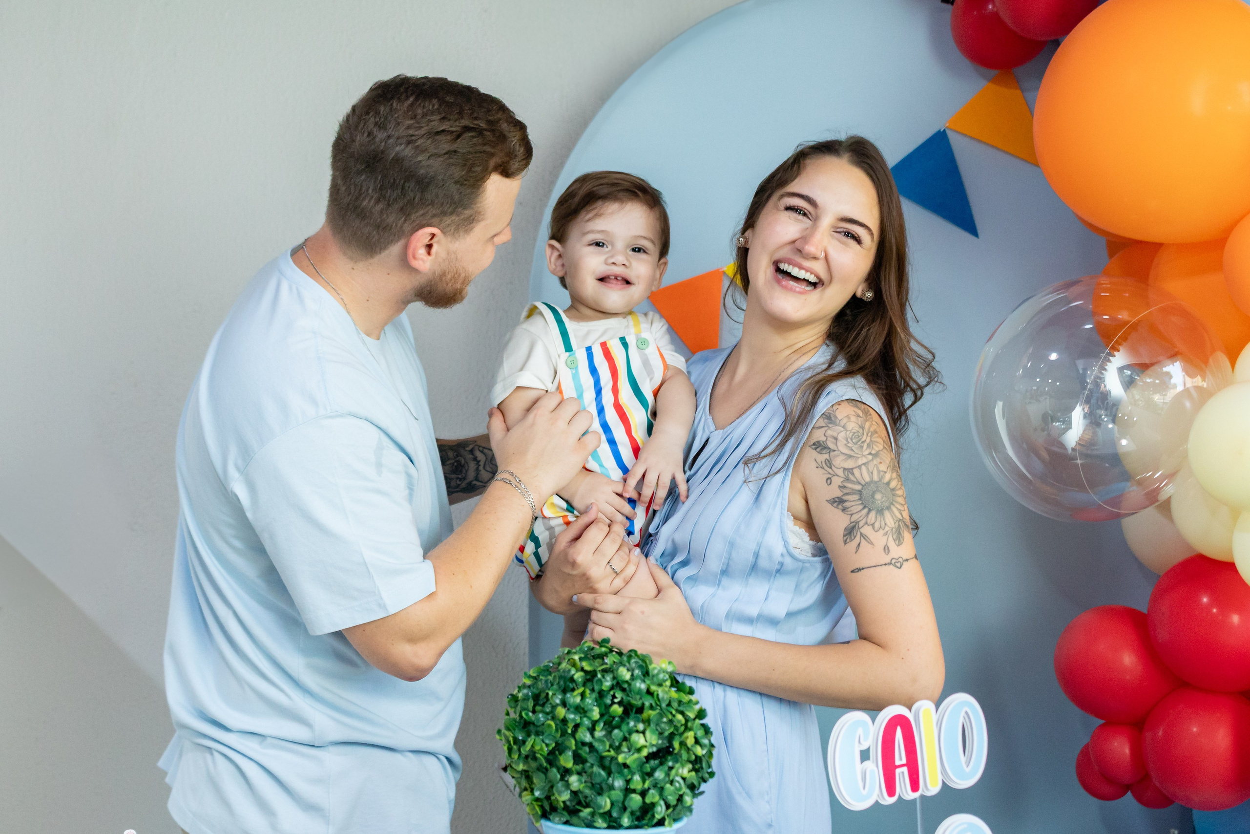 Aniversário Caio — 1 ano. Principal