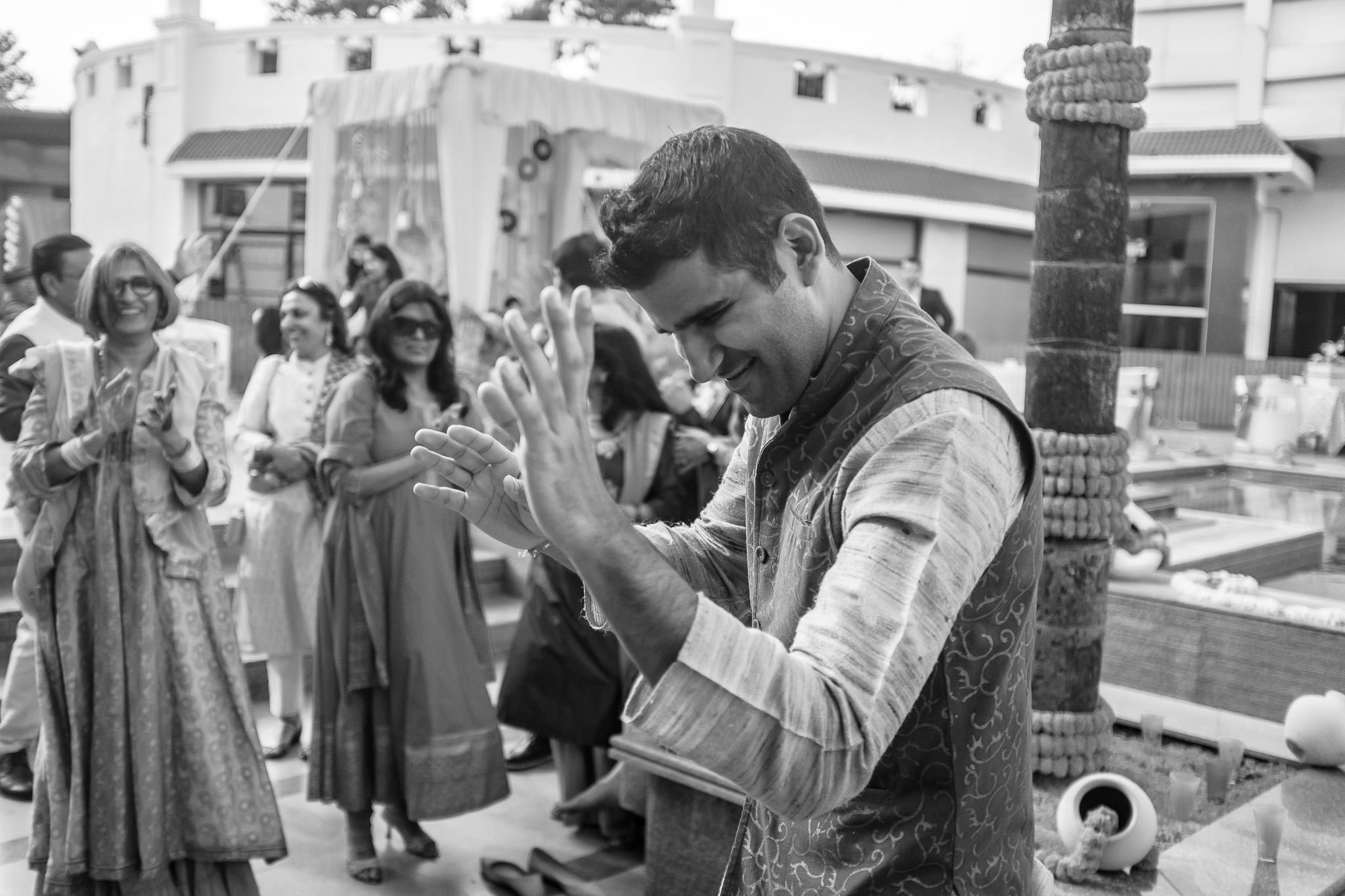 Punjabi + Marathi fusion wedding at New Delhi, India