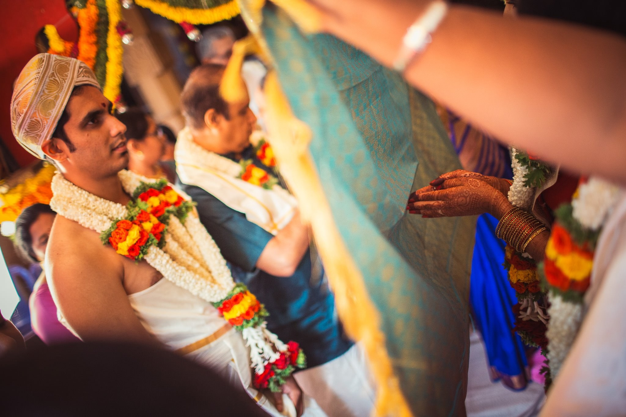 Traditional Kannada Brahmin Temple wedding, JP nagar, Bangalore
