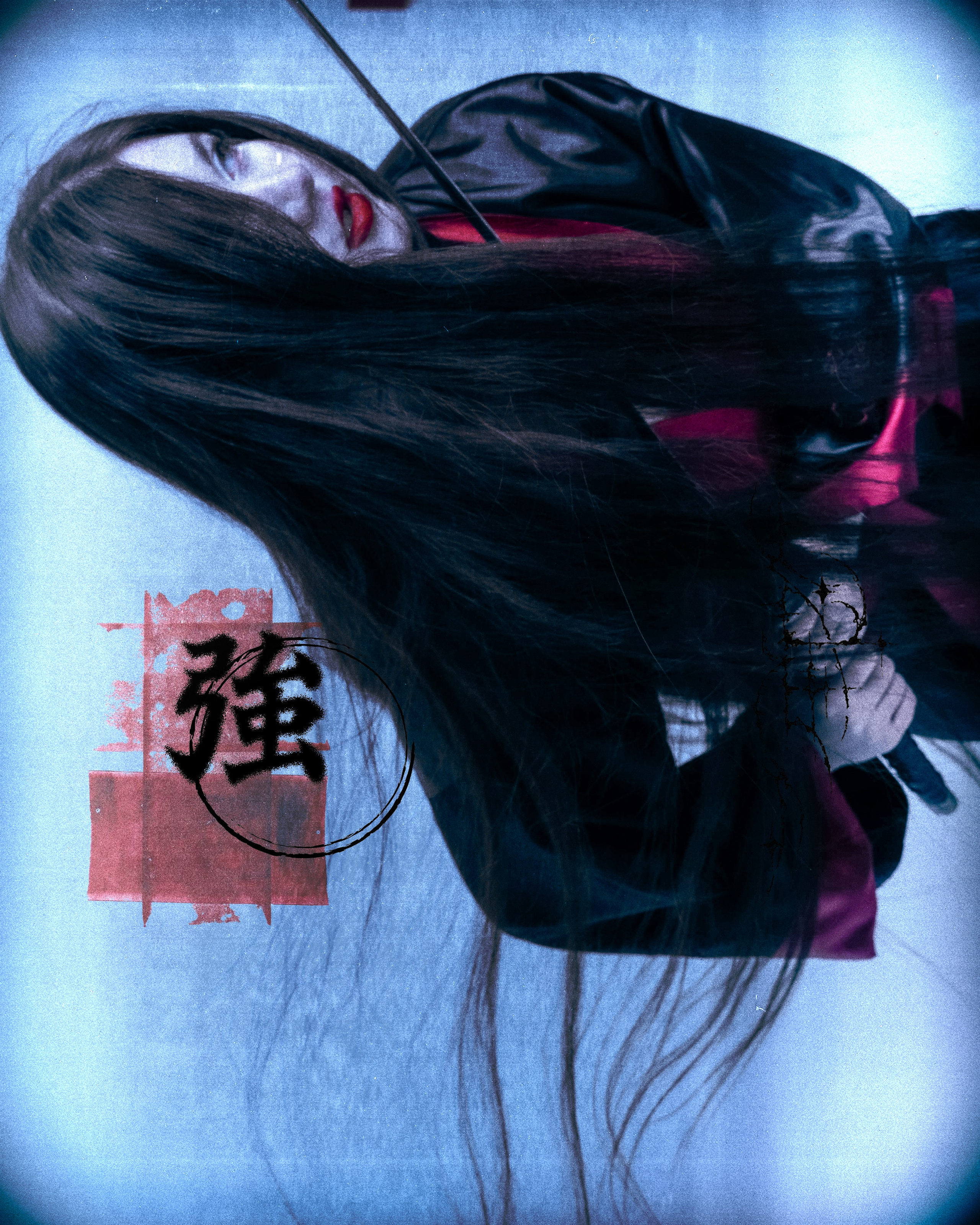 SAMURAI.EXE. Anna Omni — concept photographer and digital artist in Riga, Latvia